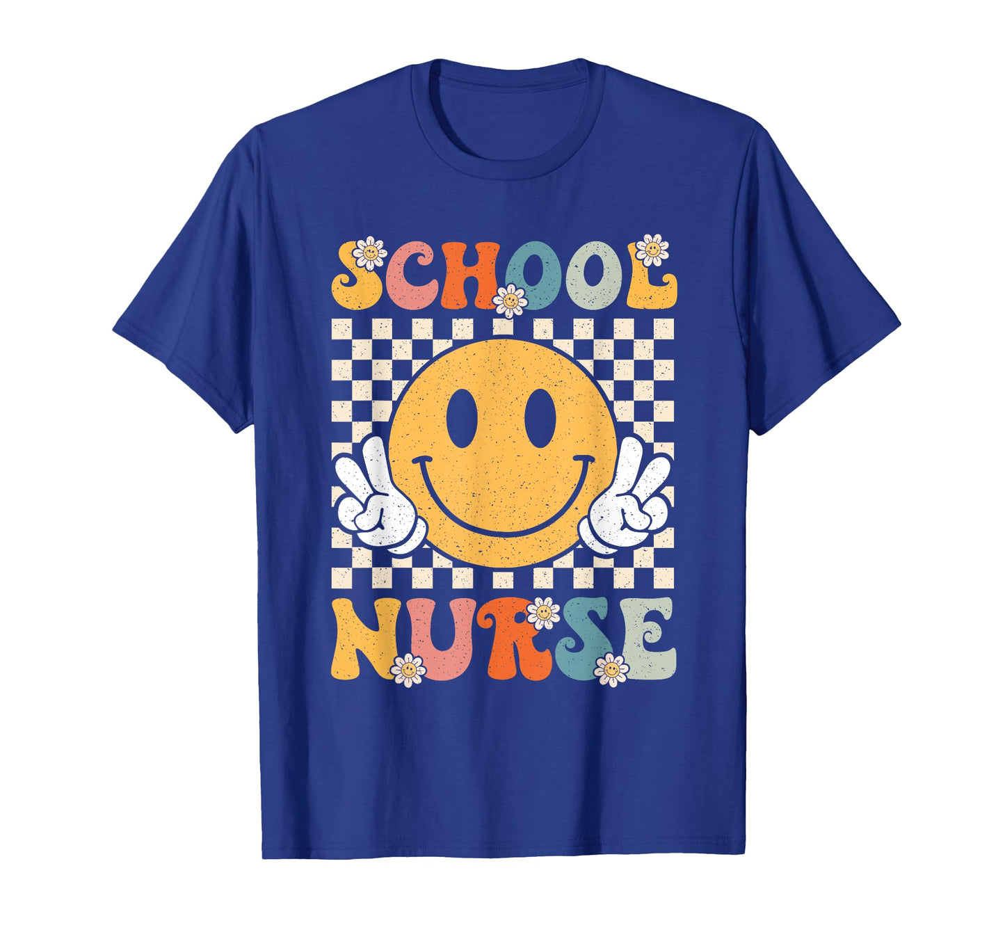 School Nurse Smile Face Future Nurse Nursing Medical Student T-Shirt