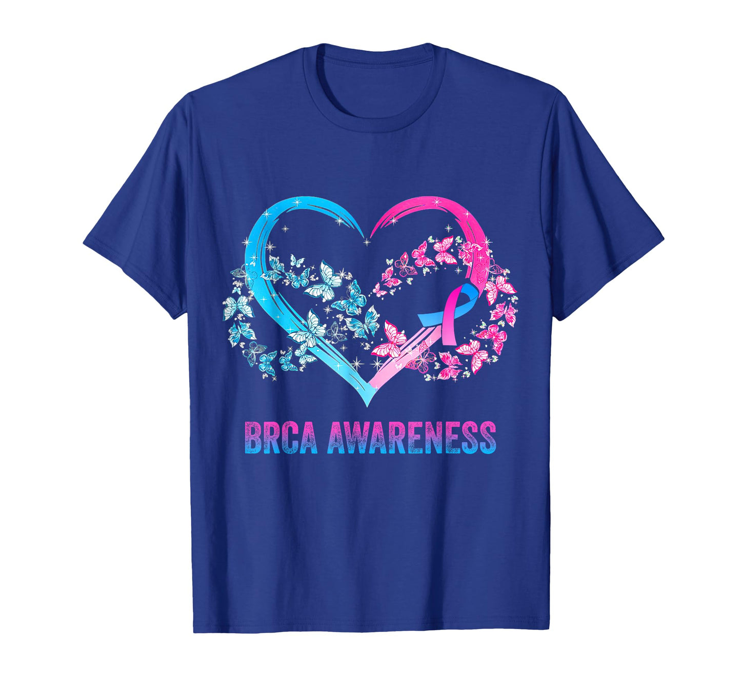 BRCA Awareness heart Gifts T-Shirt