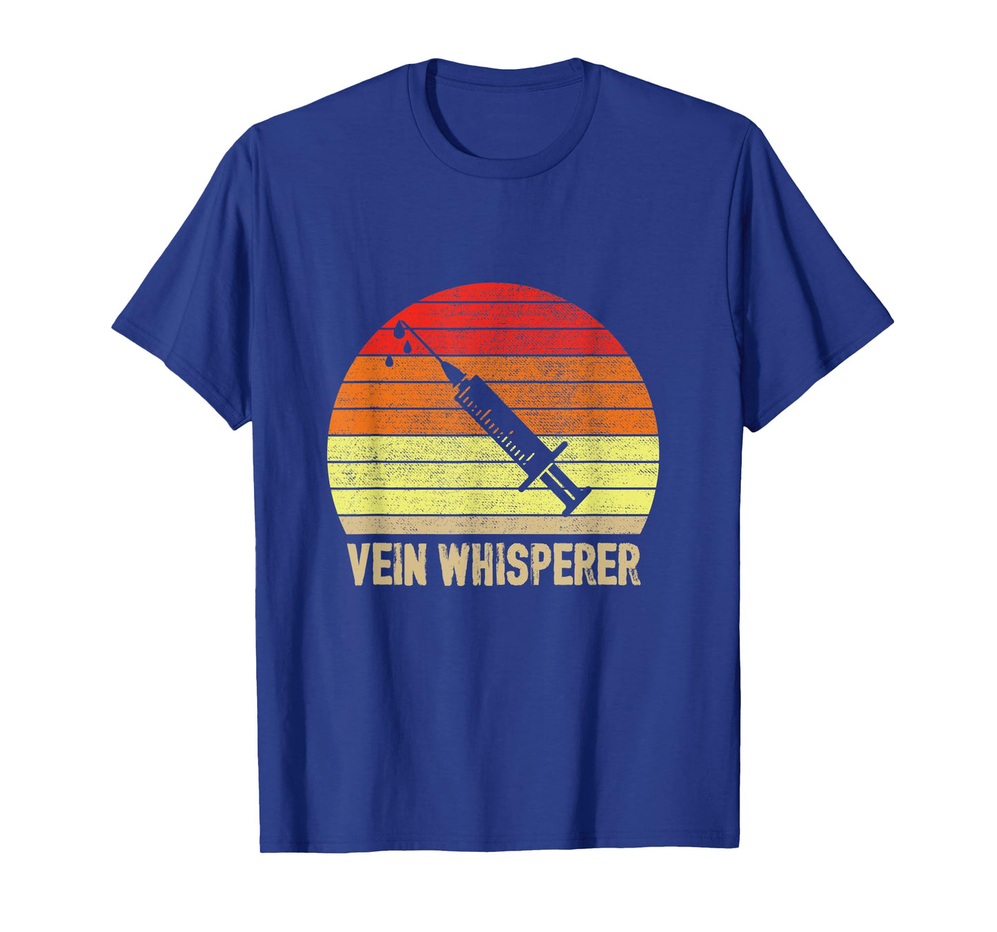 Retro Phlebotomist Vein Whisperer Medical Nurse Phlebotomy T-Shirt