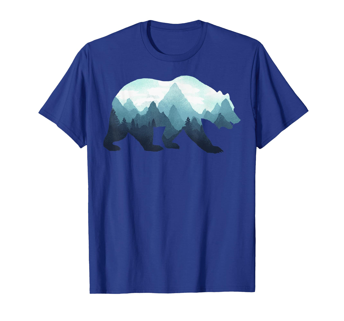 Bear Double Exposure Surreal Wildlife Animal T-Shirt