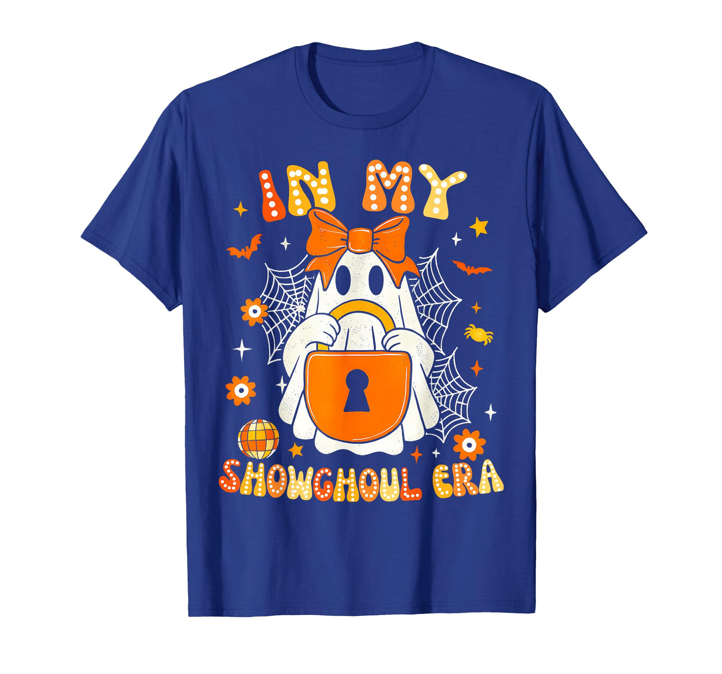 in My Showghoul Era Halloween Ghost Spooky Women Girl T-Shirt