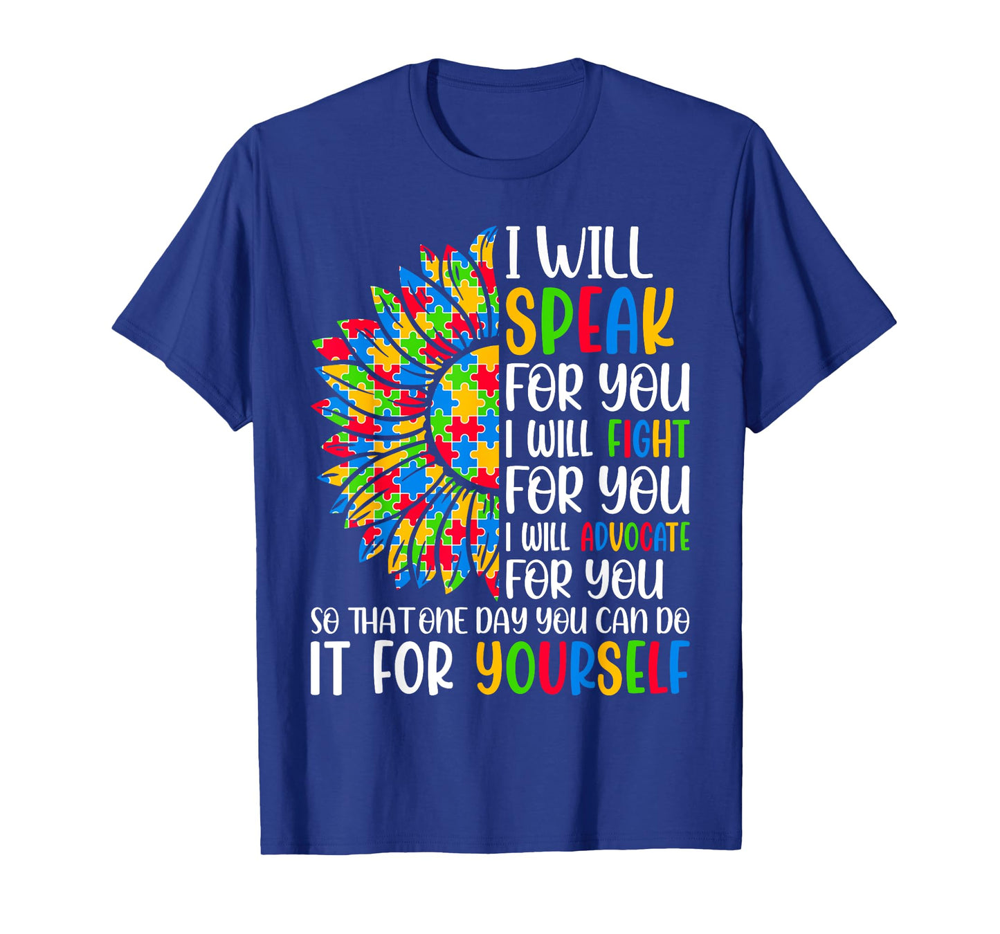 Nurse Autism Awareness Month Nursing Scrub Autistic Support T-Shirt