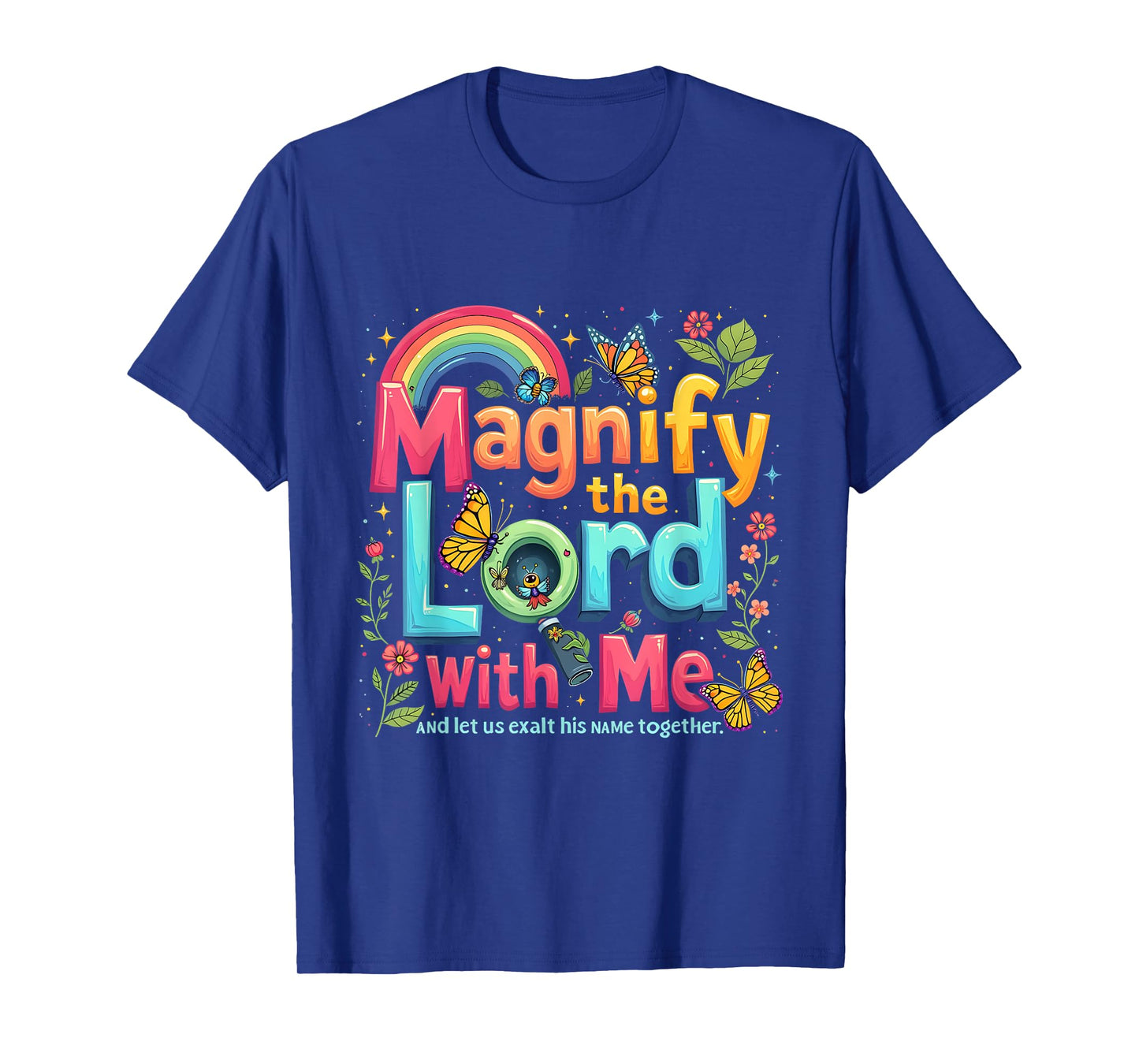 Summer Camp Magnify The Lord Christian VBS 2025 T-Shirt