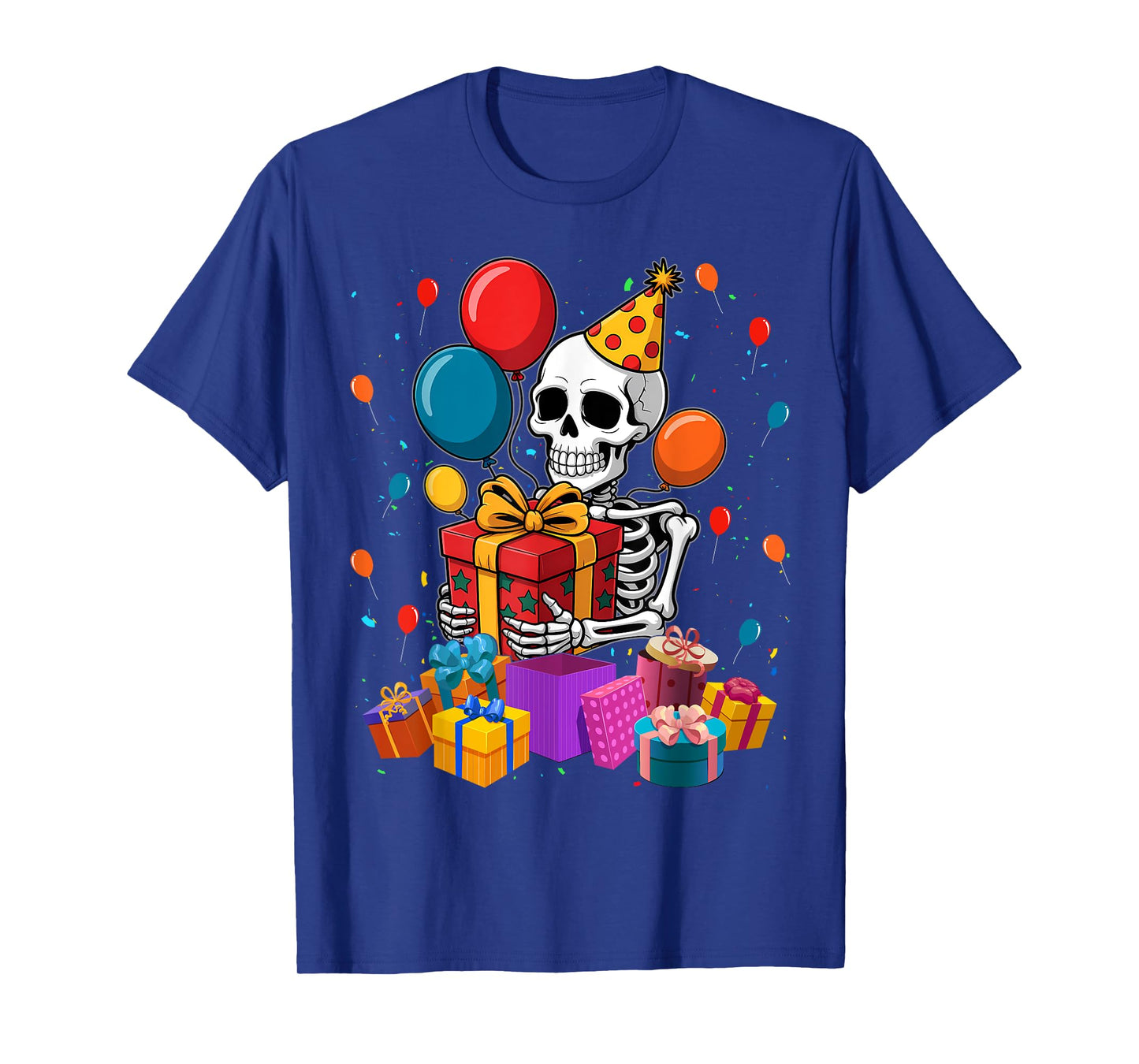 Halloween Birthday Party Outfit Skeleton T-Shirt