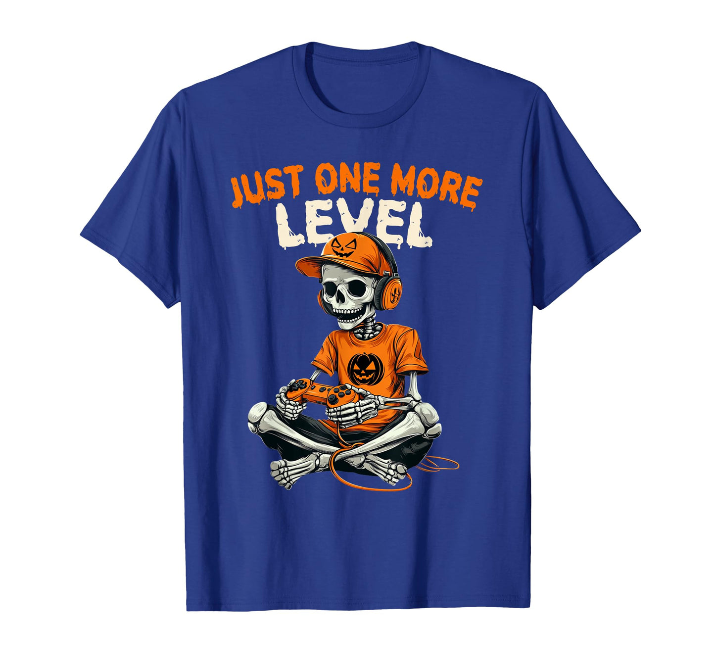 Funny Video Game Halloween Skeleton Gamer T-Shirt
