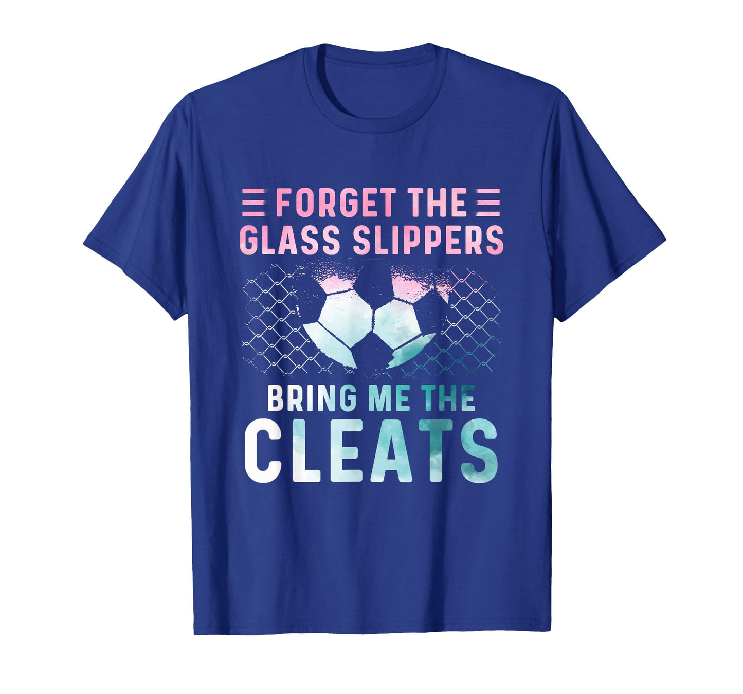 Girl Soccer Player Gifts Team Cleats Mom Goalie Captain T-Shirt
