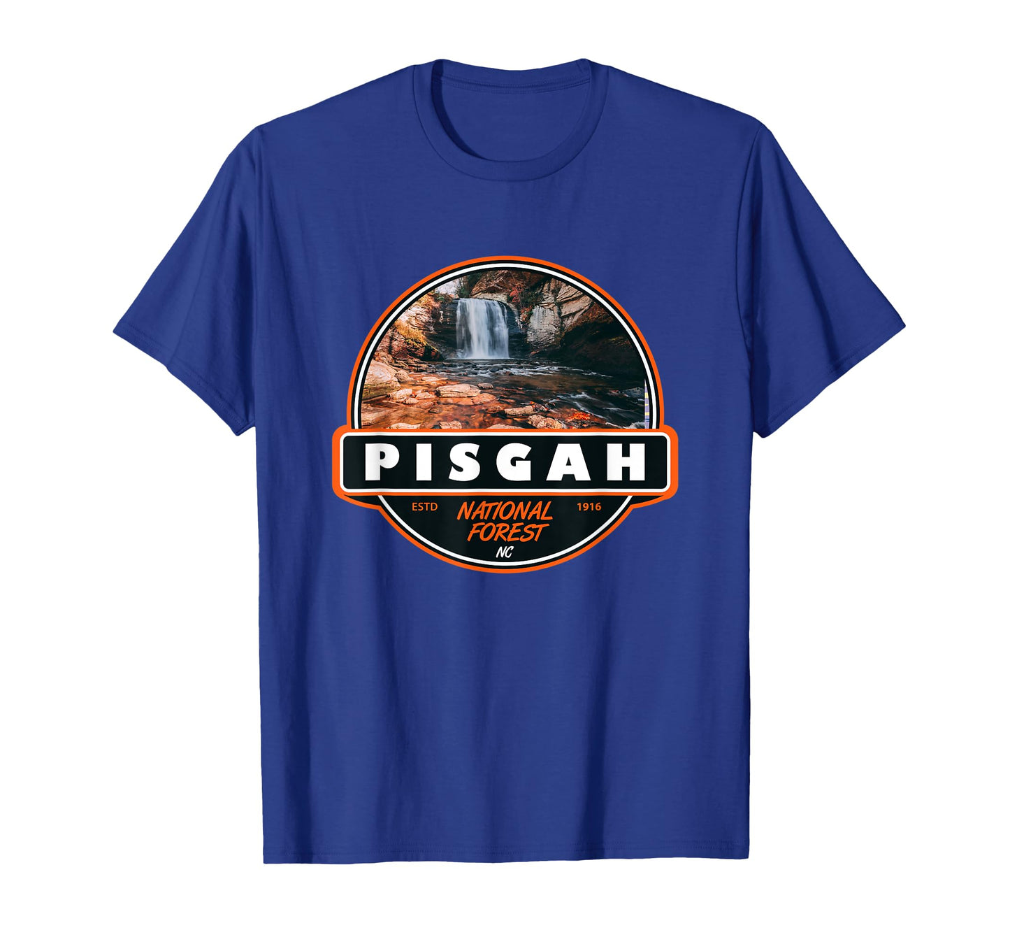 Pisgah National Forest North Carolina Badge T-Shirt