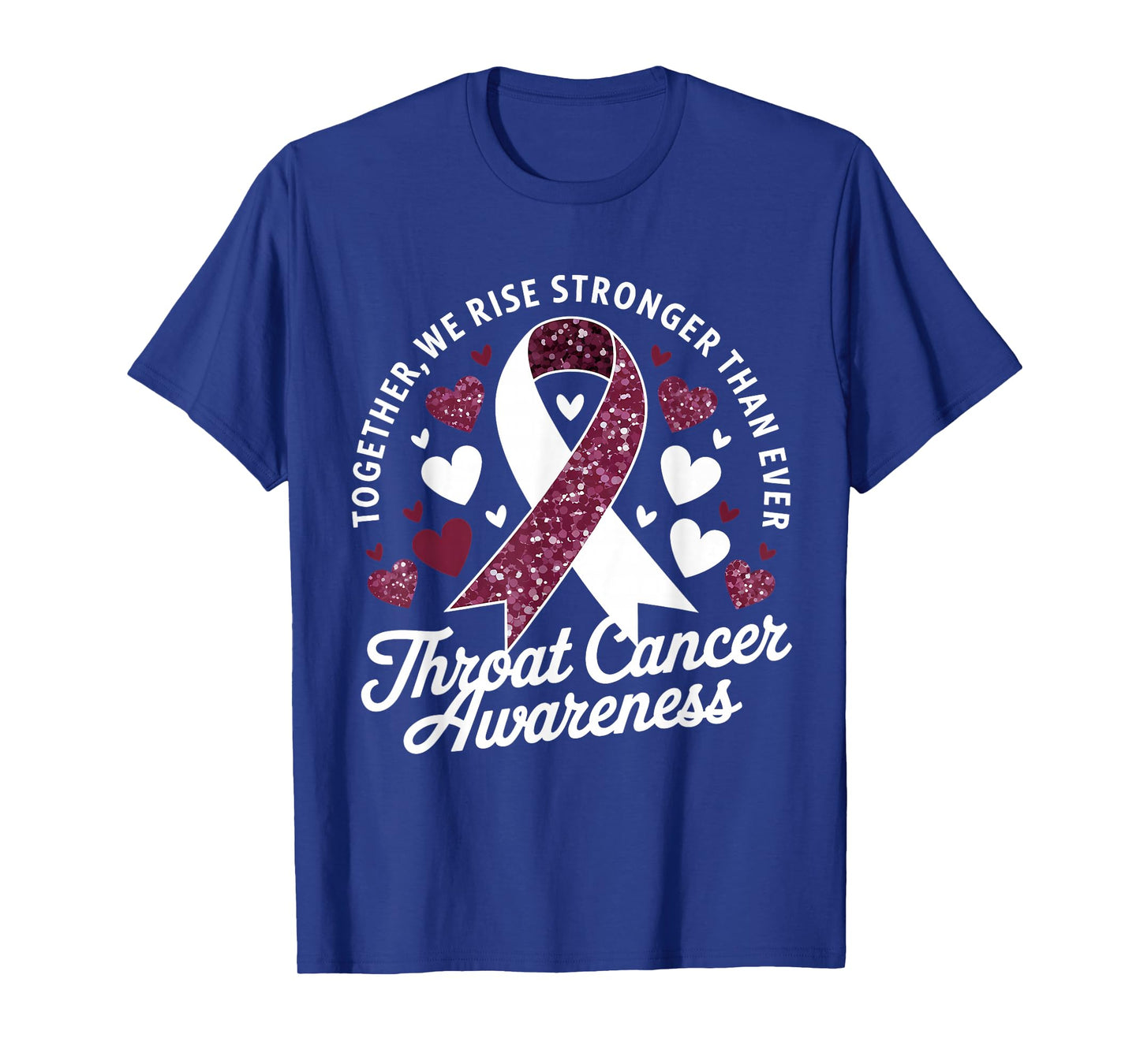 Throat Cancer Awareness Warrior Survivor T-Shirt