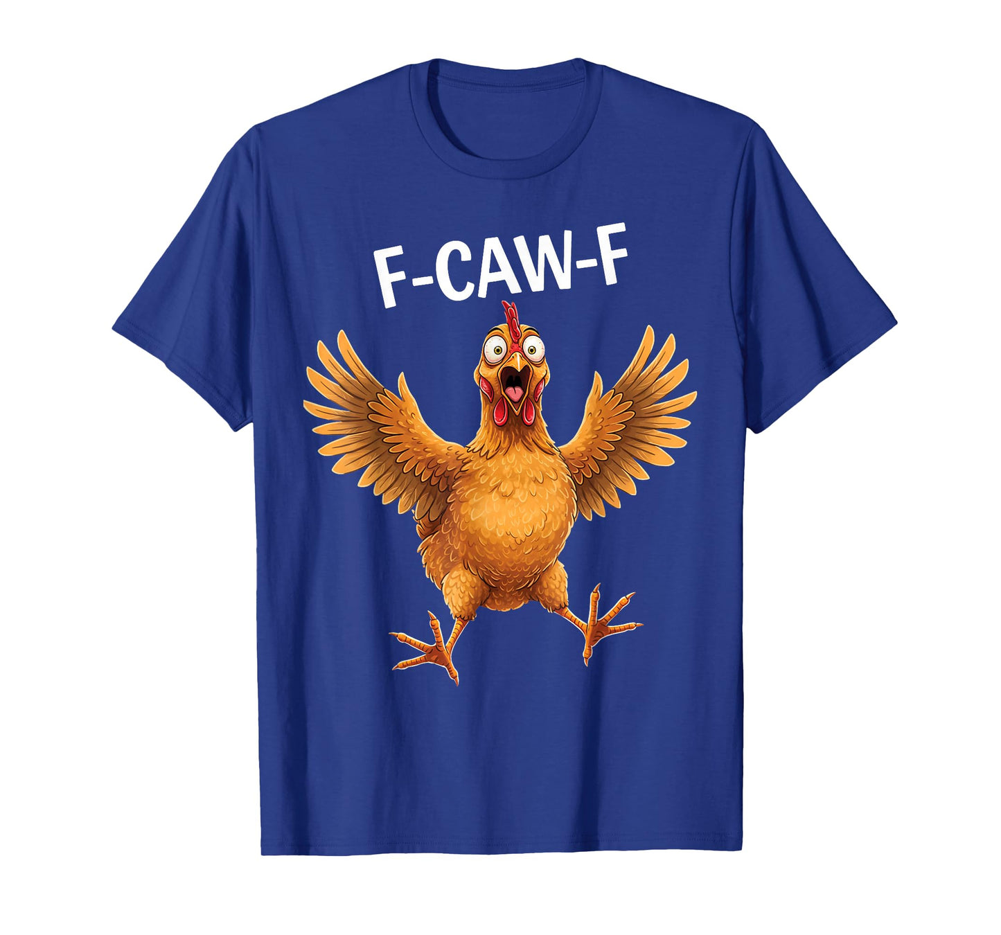 F-Caw-F Black Crow Funny Black Bird Moon Gothic Adult Humor T-Shirt