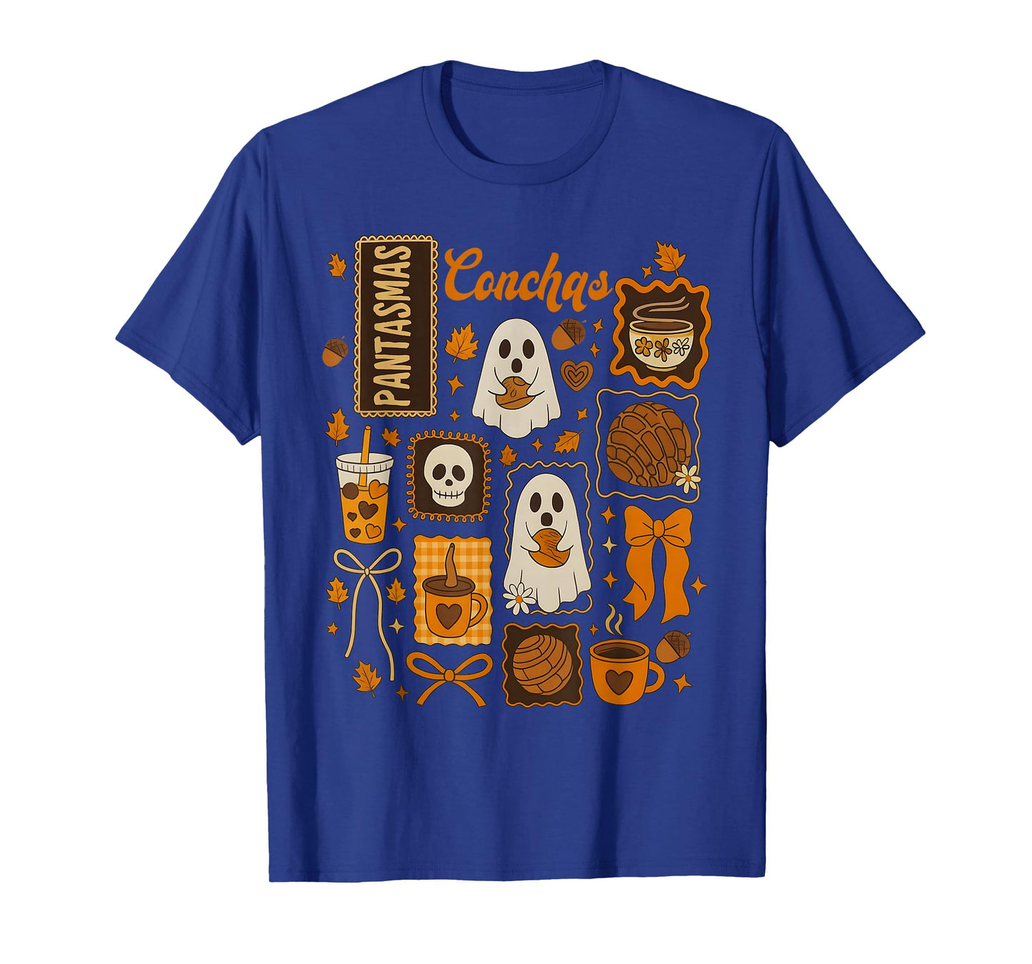 Spooky Conchas, Pantasmas Spanish Halloween, Spooky Latina T-Shirt
