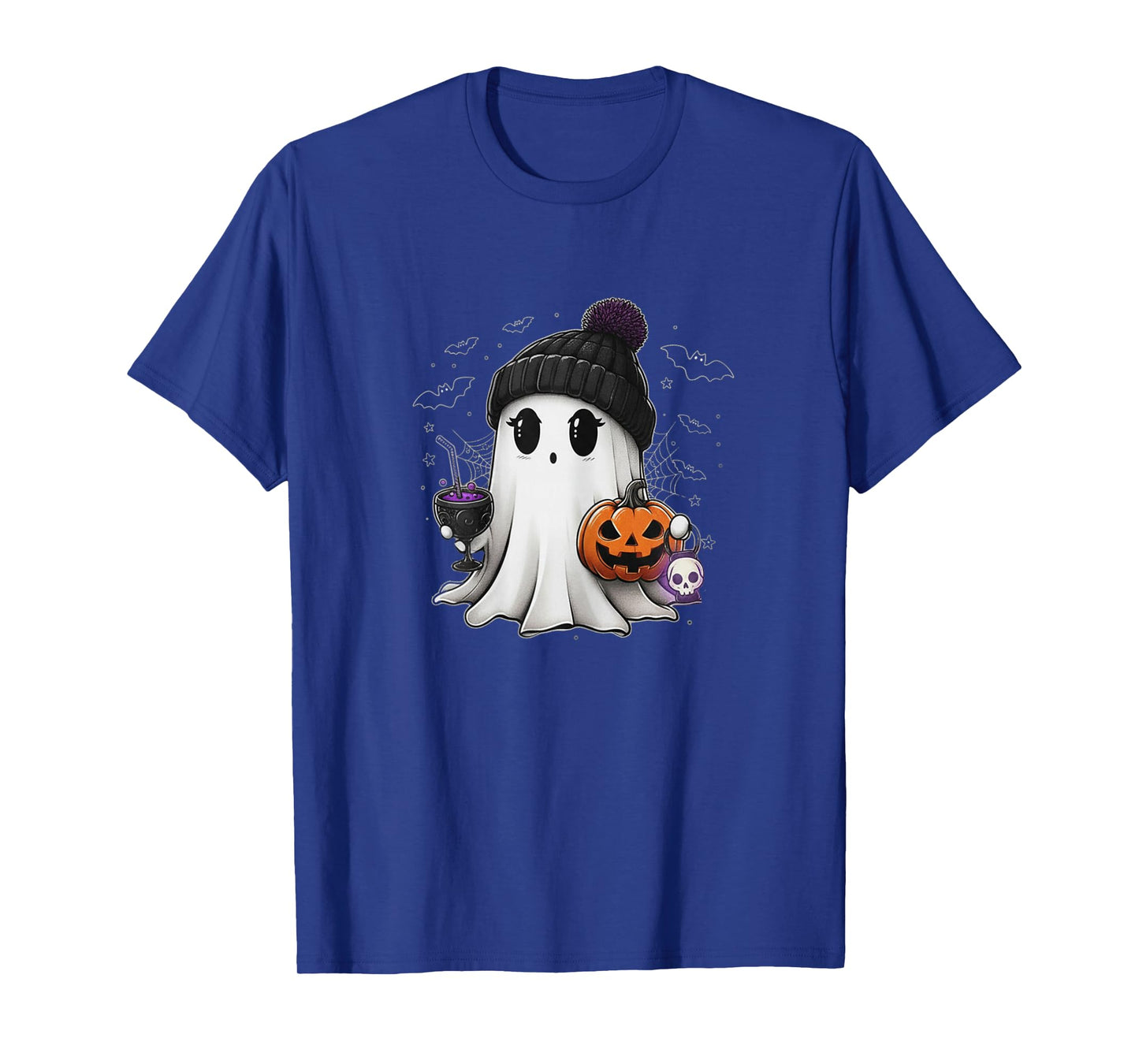 Kawaii Pastel Goth Whimsy Cute Creepy Ghost Women Girls Kids T-Shirt