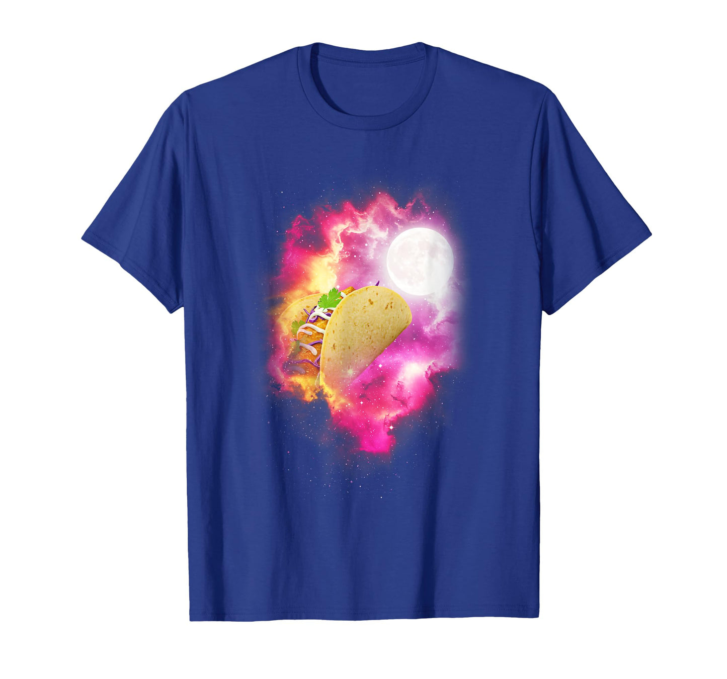 One Taco Howling at The Moon Pink Moon Taco Lover T-Shirt