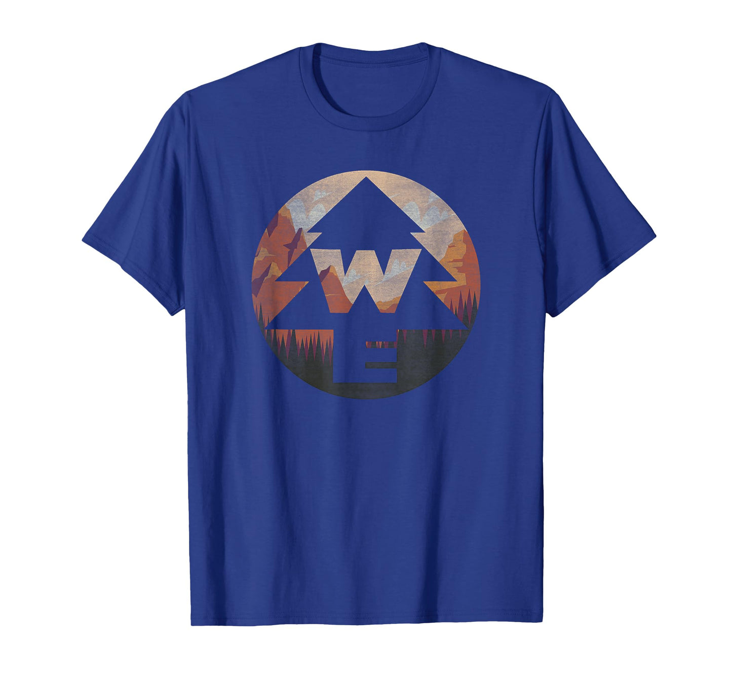 Disney Pixar Up Wilderness Explorer Landscape Badge T-Shirt