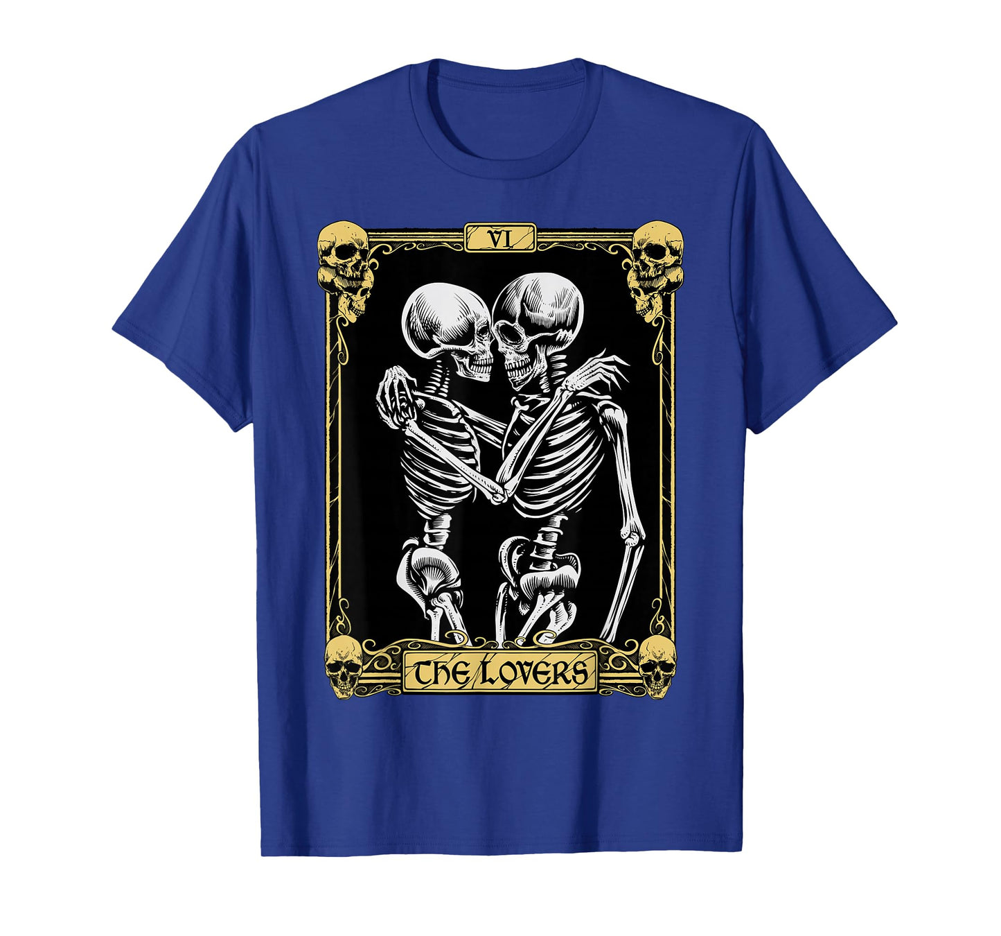 Mystic Skeleton Tarot Card – The Lovers T-Shirt