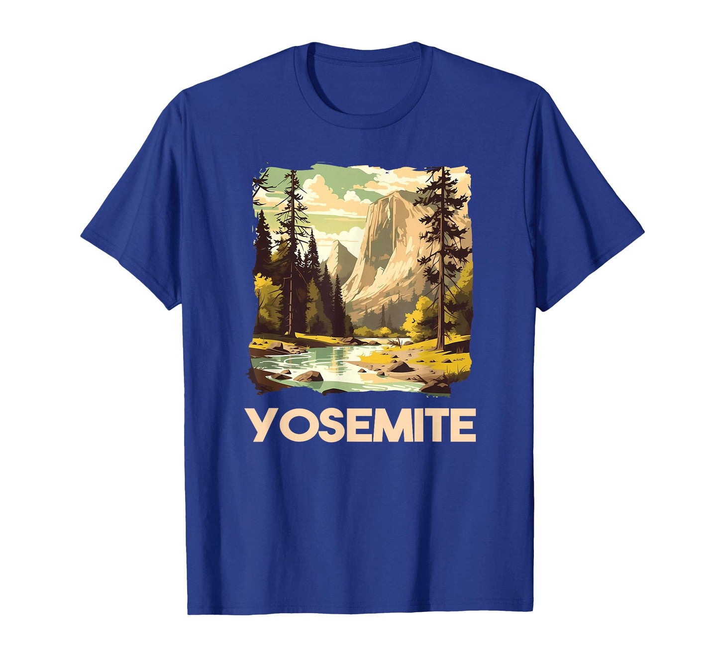 Vintage Yosemite National Park Nature Lover Adventure T-Shirt