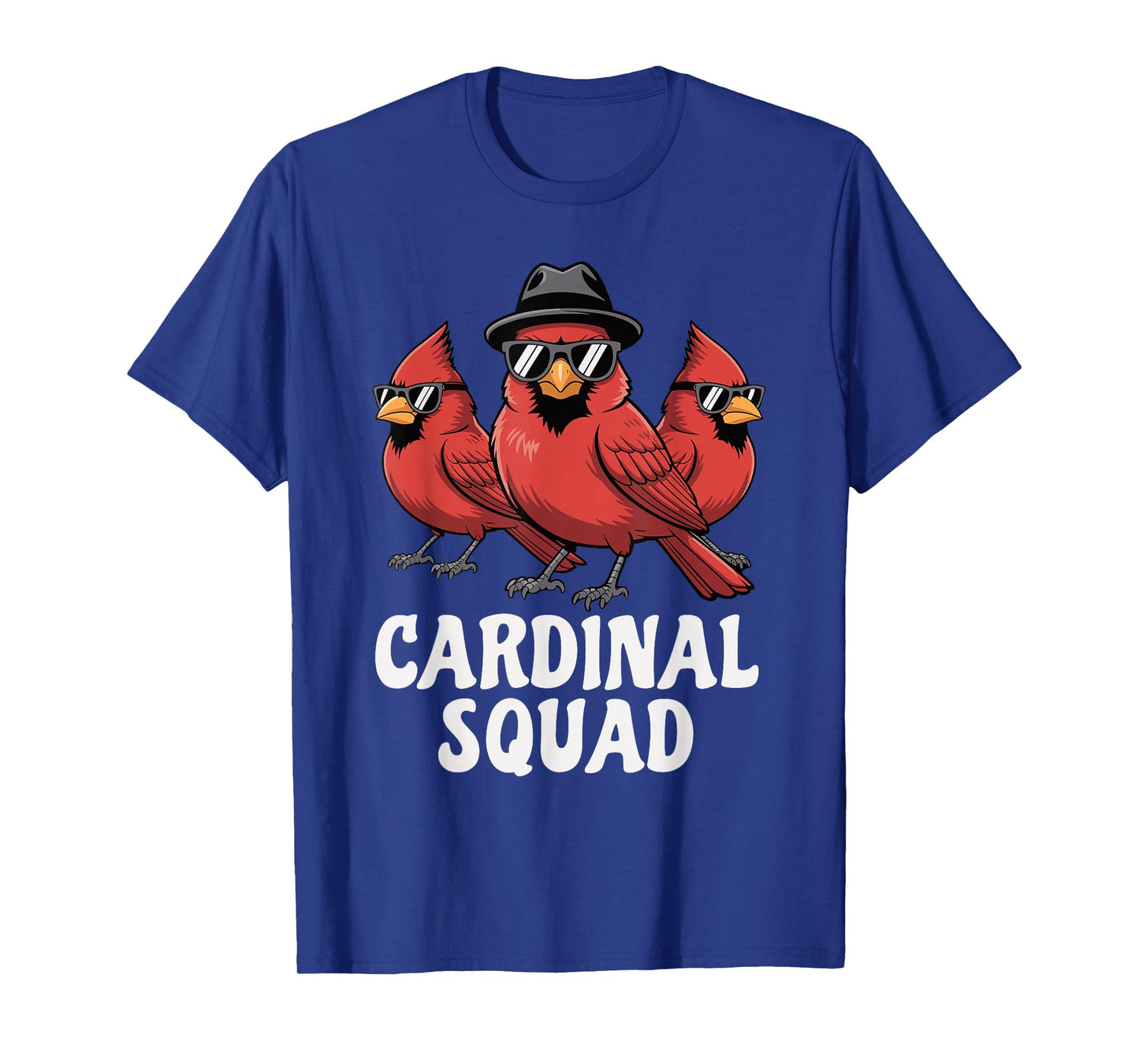 Northern Cardinal Red Bird Watching Lover Funny Squad Kids T-Shirt