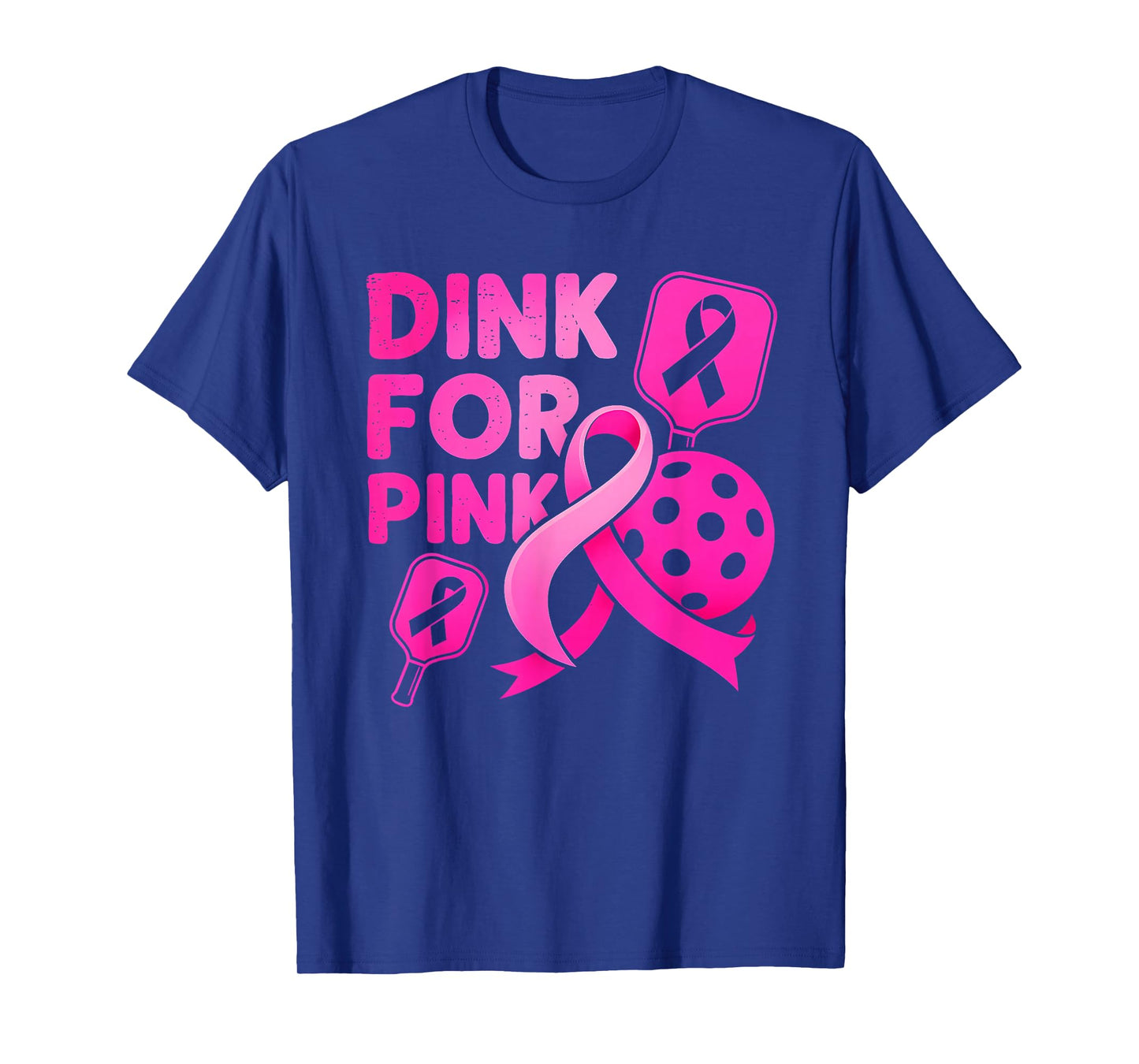 Pickleball Breast Cancer Dink For Pink Aware Men Women Kids T-Shirt