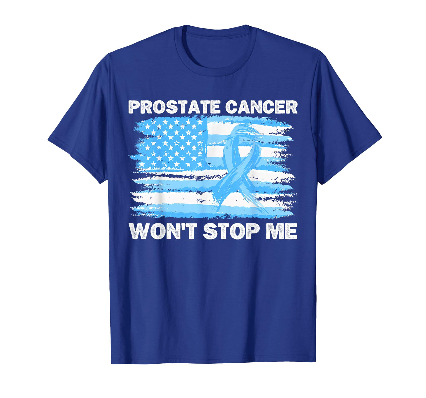 Prostate Cancer Warrior Men Dad Prostate Cancer Awareness T-Shirt