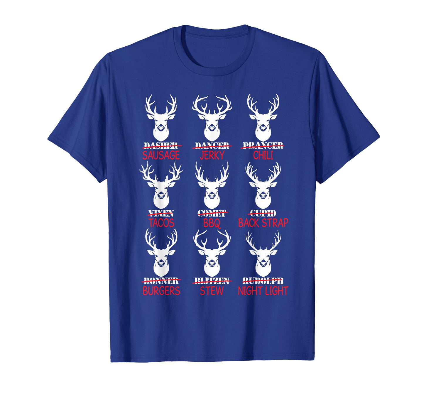 Deer Hunting Gift Hunter of All Santa's Reindeer T-Shirt