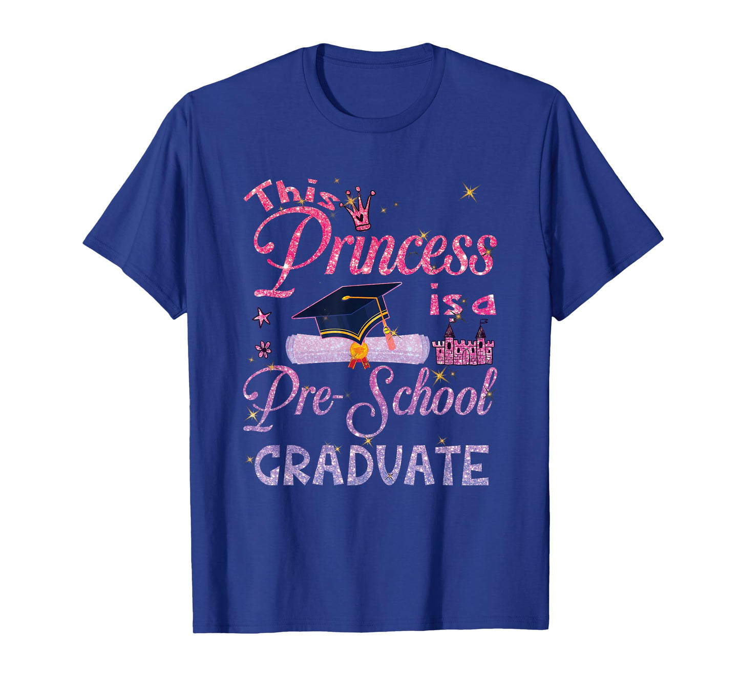 This Princess Is A Pre School Graduate Graduation Pre K T-Shirt