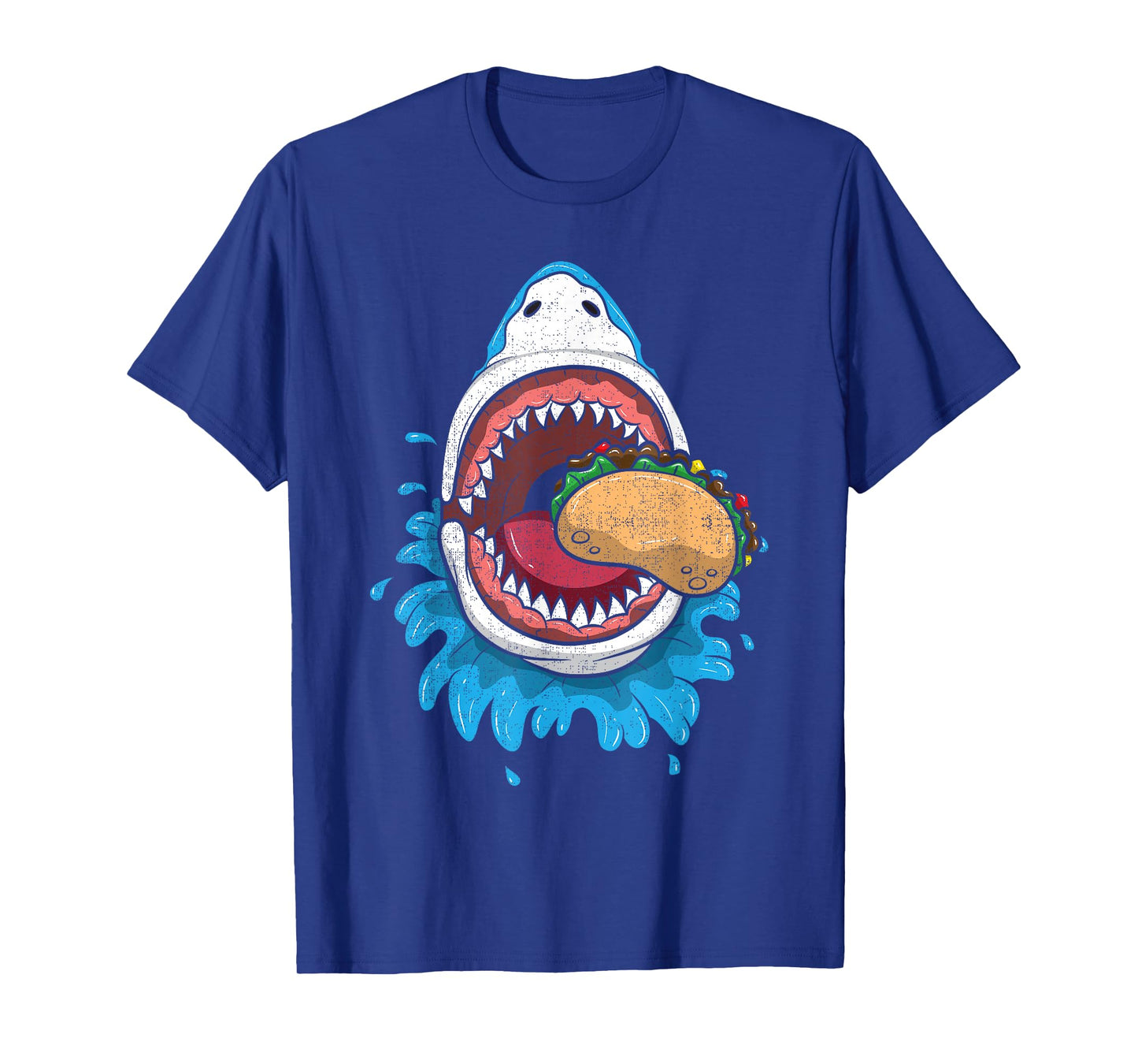 Halloween Shark Eating Taco Shirt Mexican Costume Boys Food T-Shirt