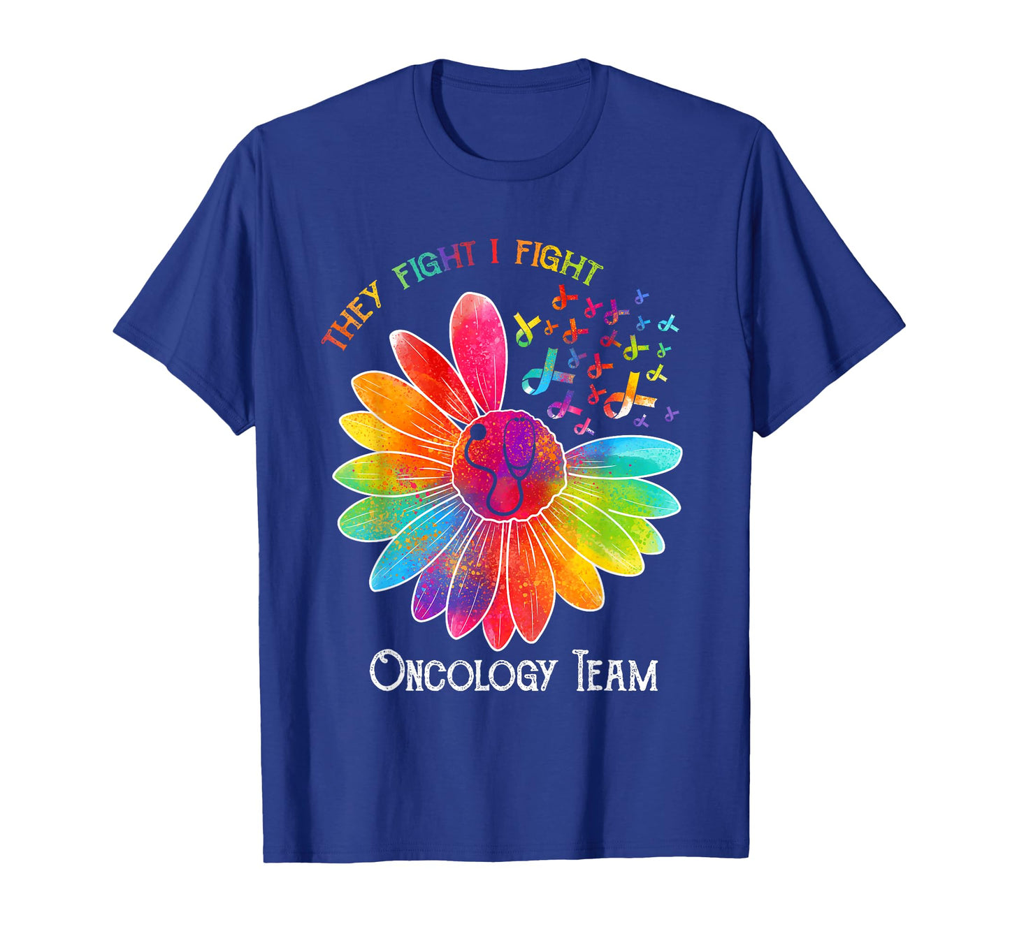 Oncology Team Nurse OCN Nursing Oncologist Sunflower T-Shirt