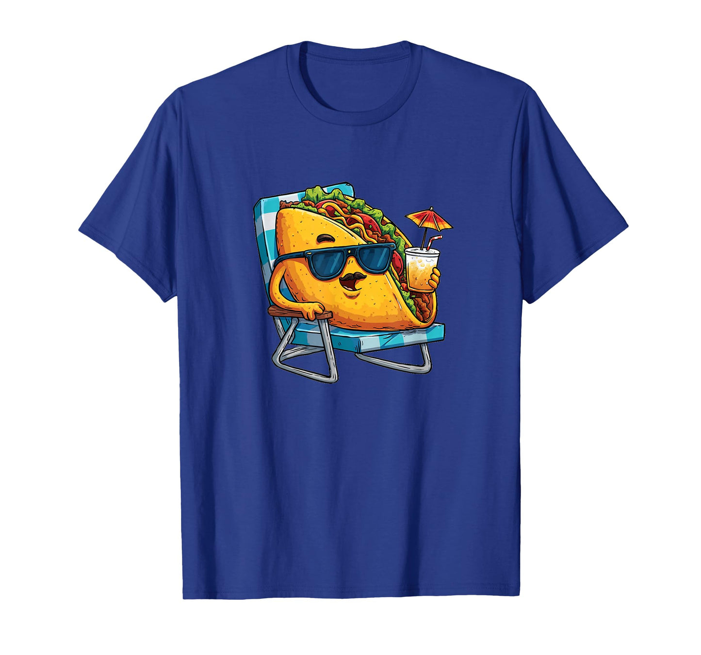 Nice Taco Vacation with Sunglasses and Cocktails T-Shirt