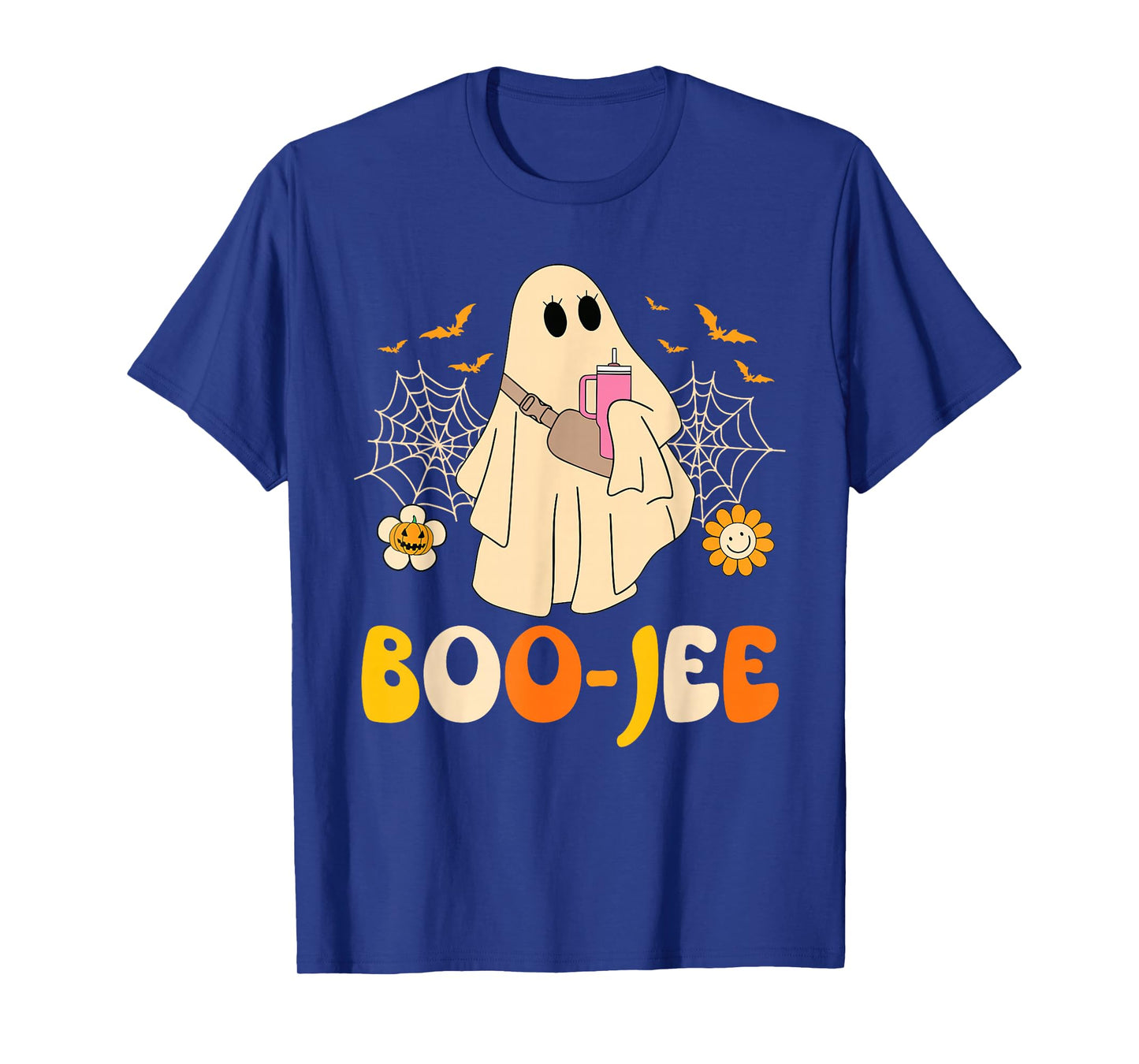 Boo JEE Boujee Ghost Cute Halloween Style T-Shirt