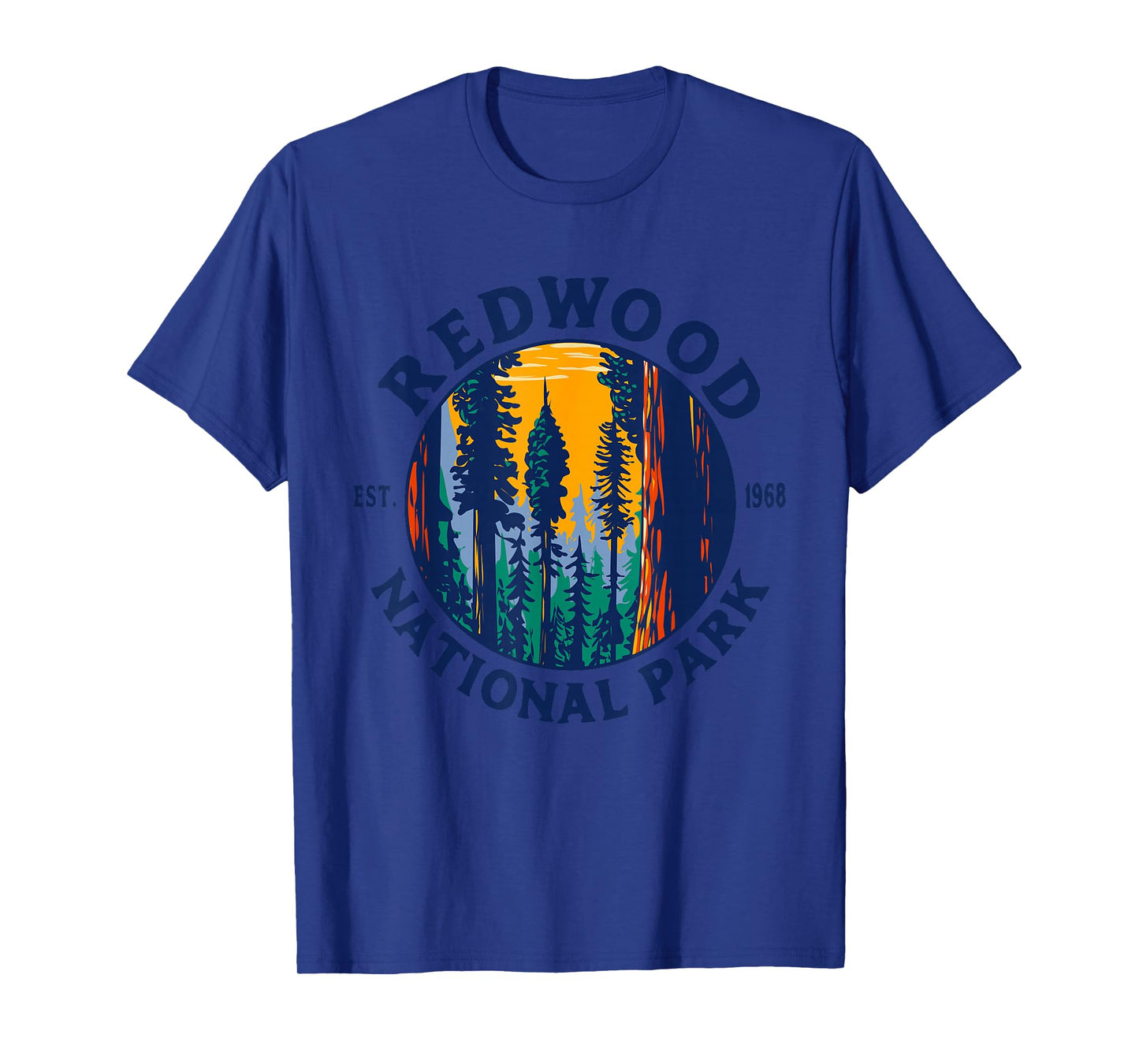 Redwood National and State Parks CA California Outdoor T-Shirt