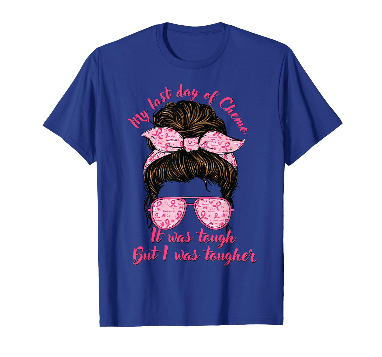 My Last Day Of Chemo Breast Cancer Fighter Chemotherapy T-Shirt