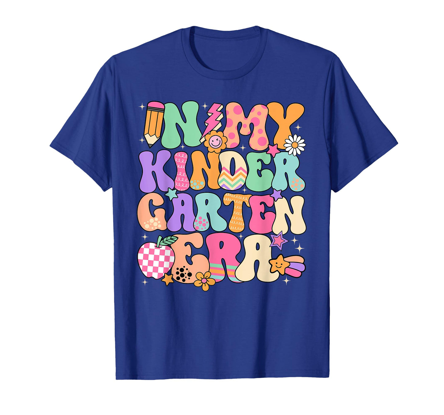 In My Kindergarten Era Cute Teacher Student Back To School T-Shirt