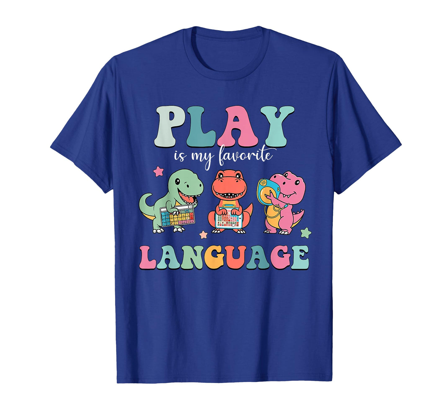 Speech Therapy Speech Language Pathologist SLP Dinosaur T-Shirt