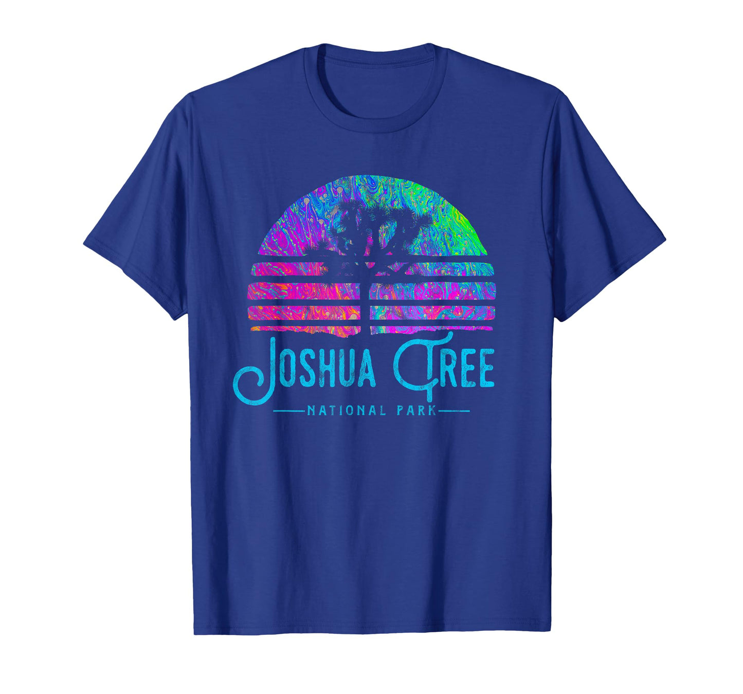 Joshua Tree National Park Psychedelic Festival Vibe Graphic T-Shirt