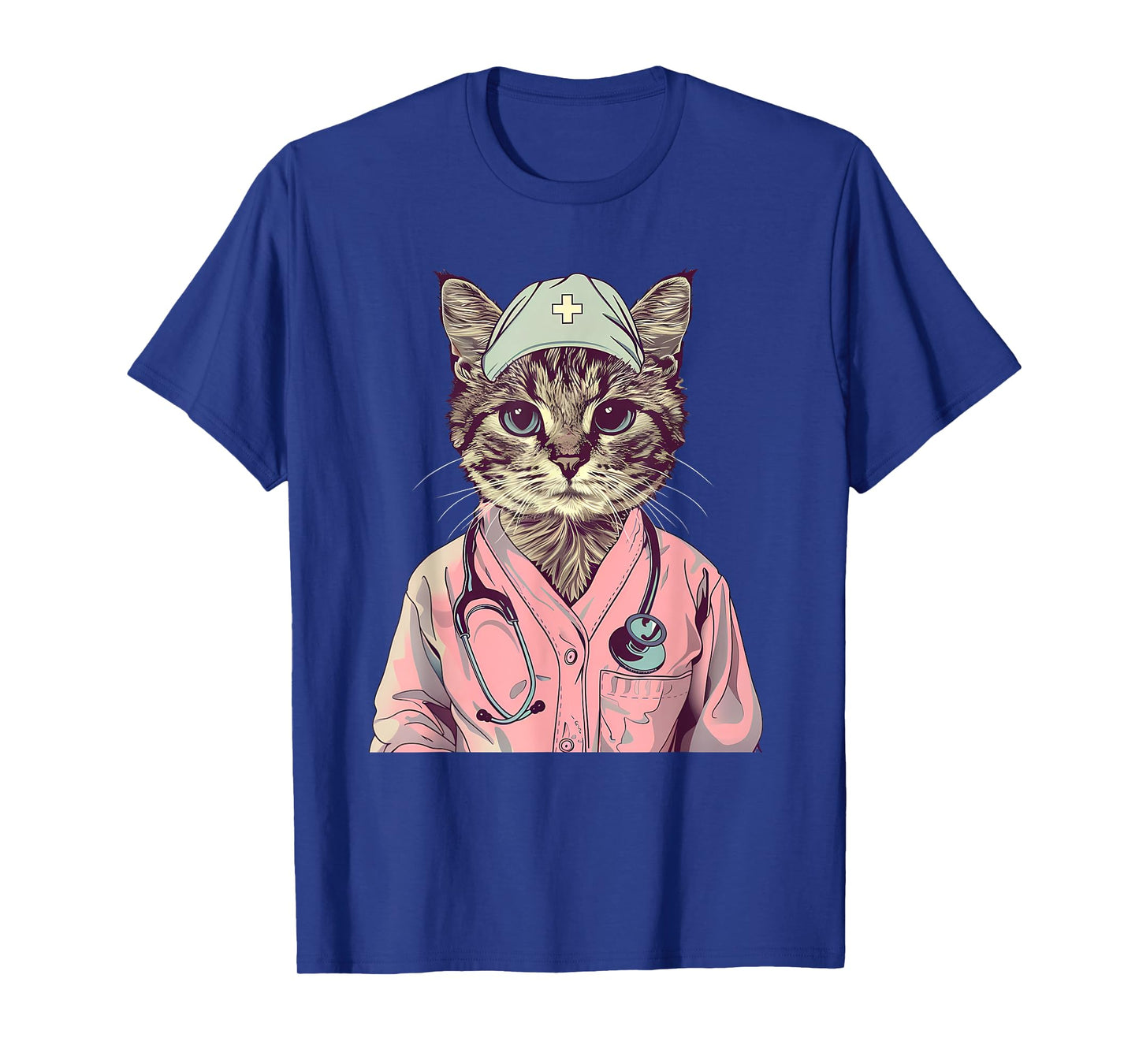 Doctor Cat Lover Nurse Cat Medical Cat Nurse Appreciation T-Shirt