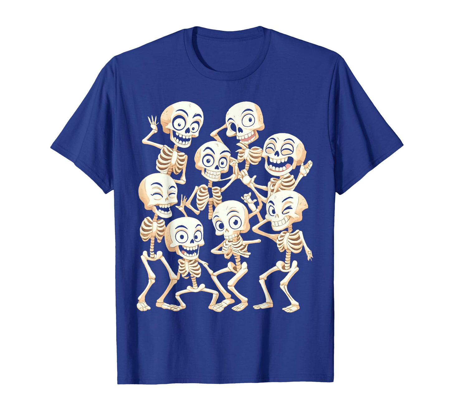 Halloween Skeleton Dance Party Spooky Fun for Men Women Kids T-Shirt