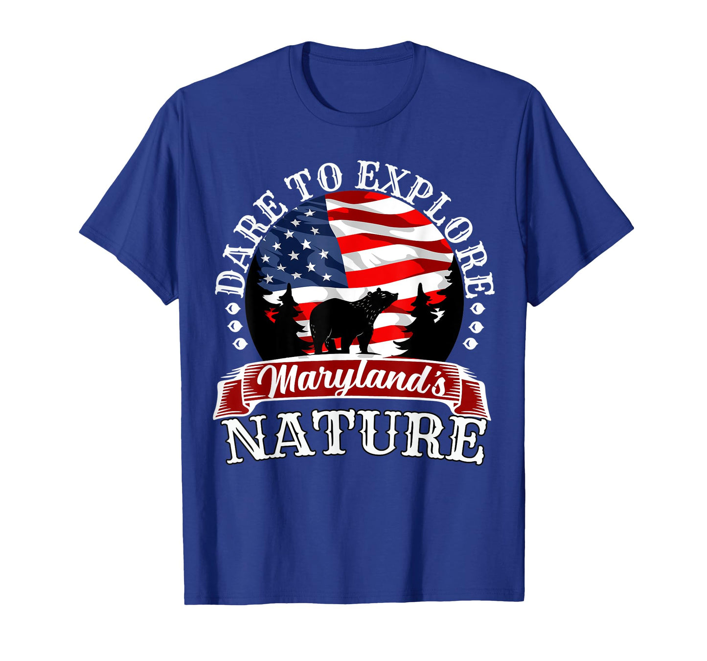 Holiday Vacation On Maryland Mountains Best Camping T-Shirt