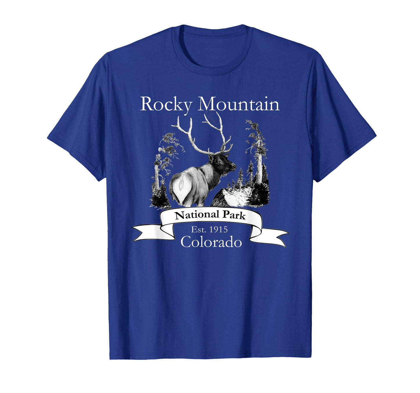 Rocky Mountain National Park. Elk. T-Shirt