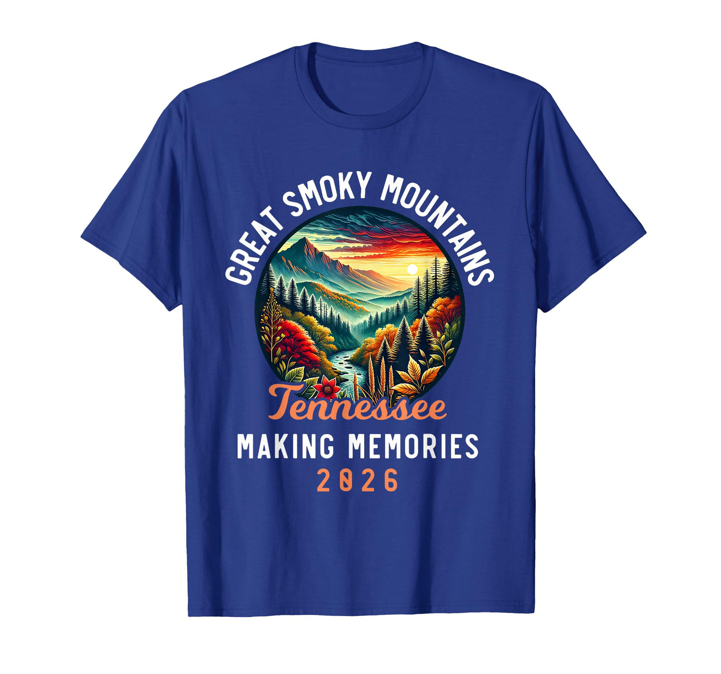Great Smoky Mountains Tennessee 2026 Pigeon Forge, Vacation T-Shirt