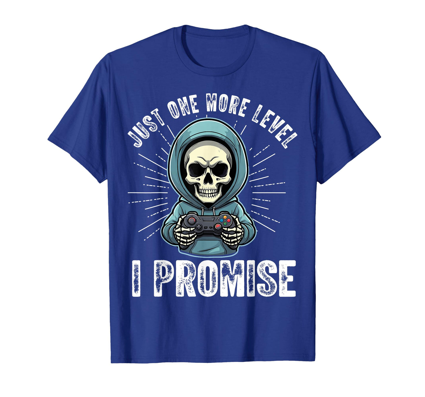 Funny Video Game Halloween Skeleton Gamer Costume Men Boys T-Shirt