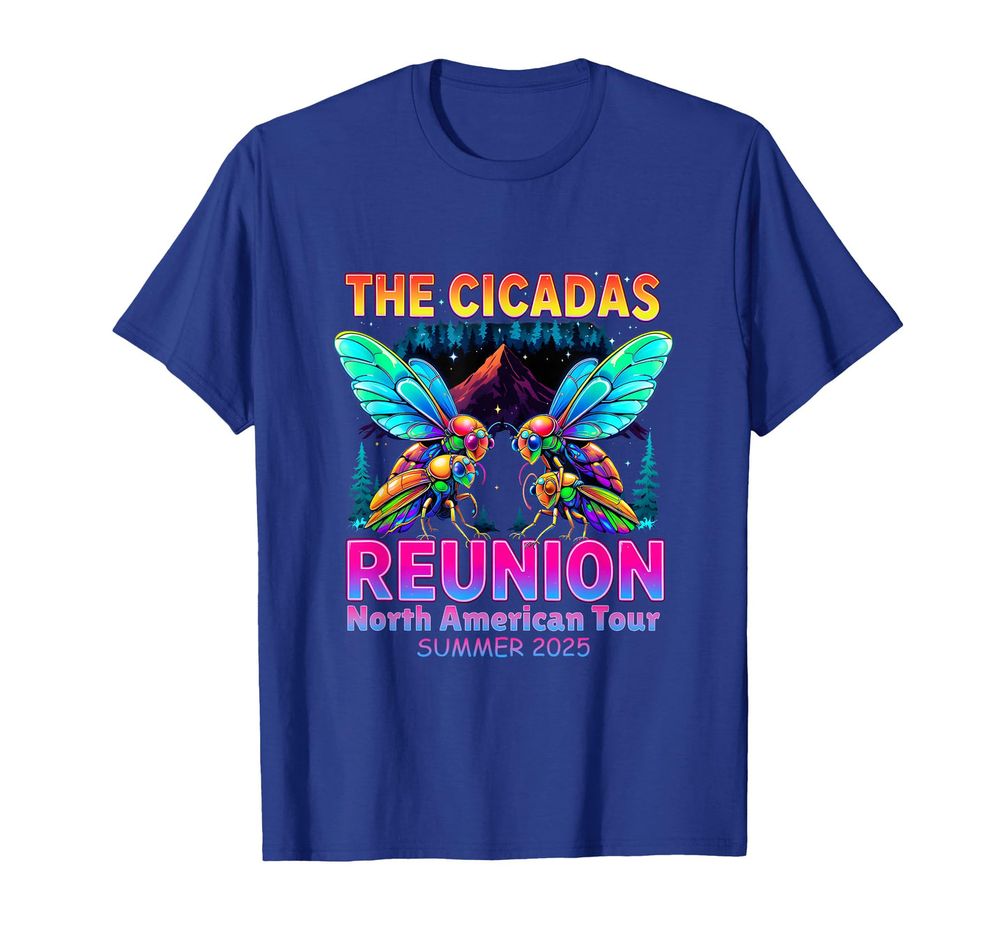 Cicadas North American Reunion Tour Summer 2025 T-Shirt
