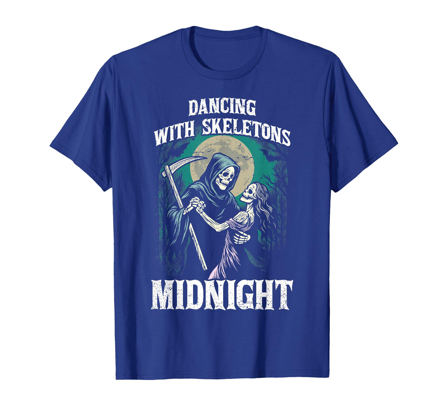 Dancing with Skeletons Halloween Spooky Haunted Season T-Shirt