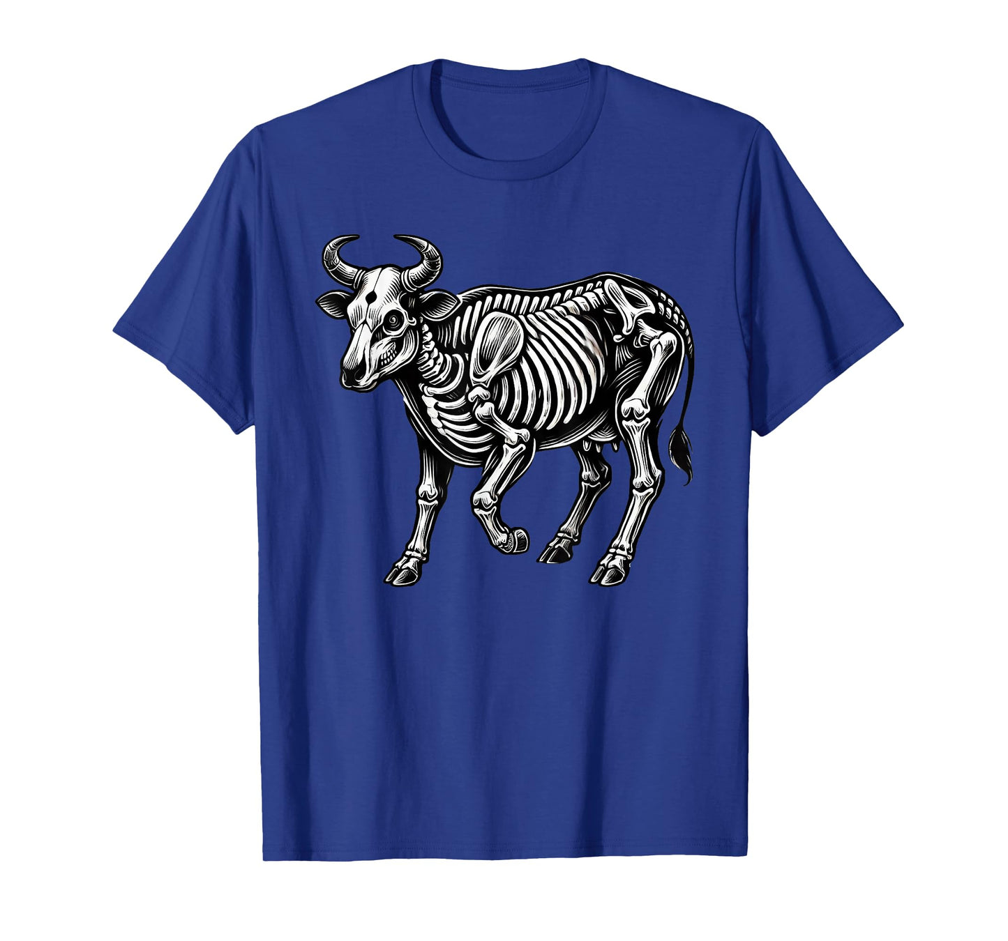 Cow Skeleton Halloween T-Shirt