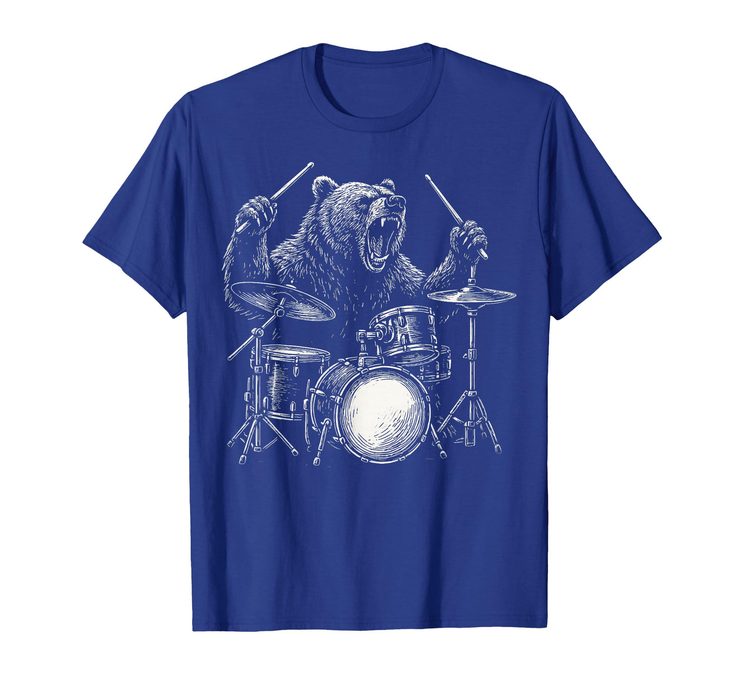 Bear Drummer Nature T-Shirt