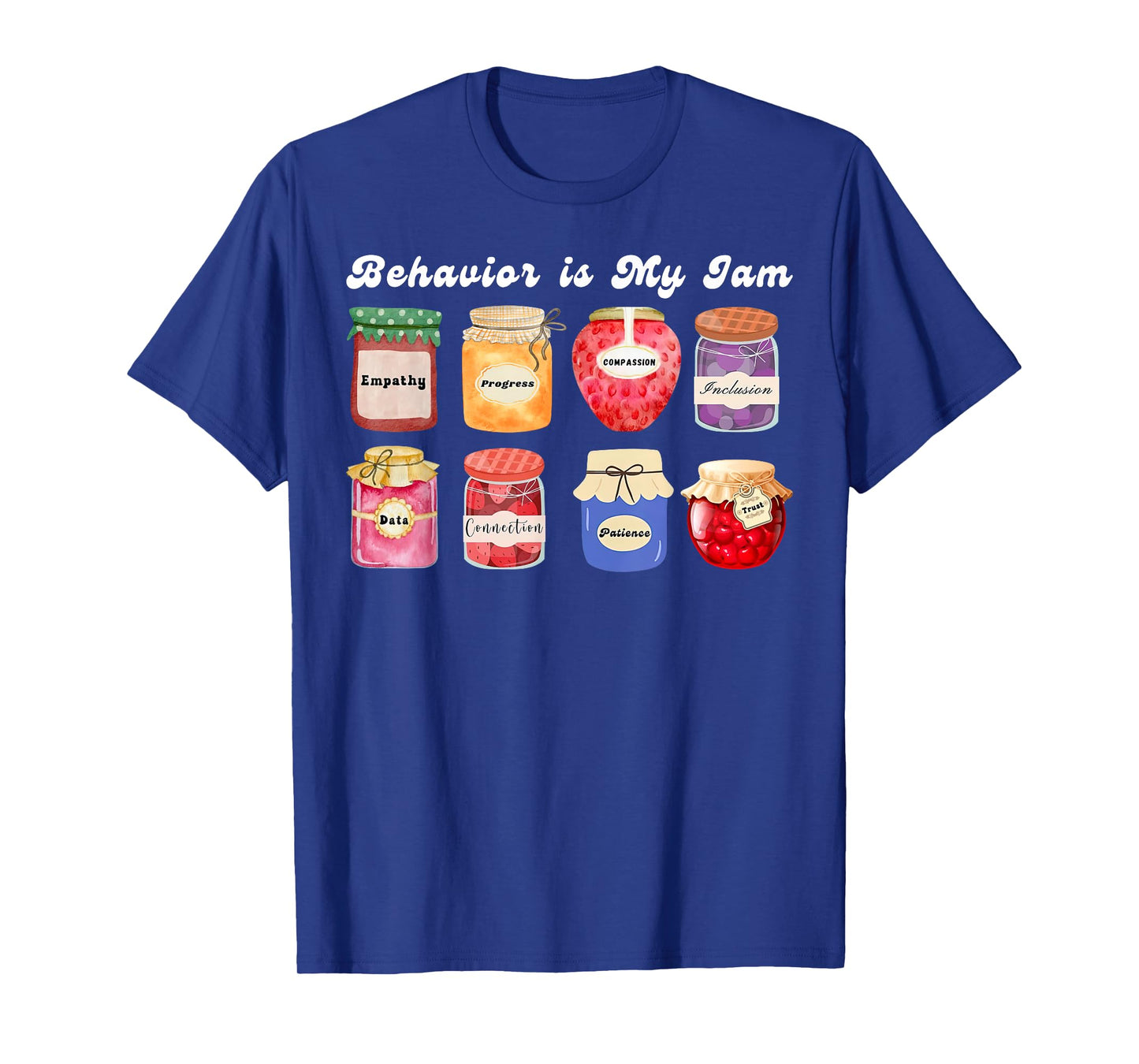 Retro Behavior Is My Jam ABA RBT Therapist Behavior Analyst T-Shirt