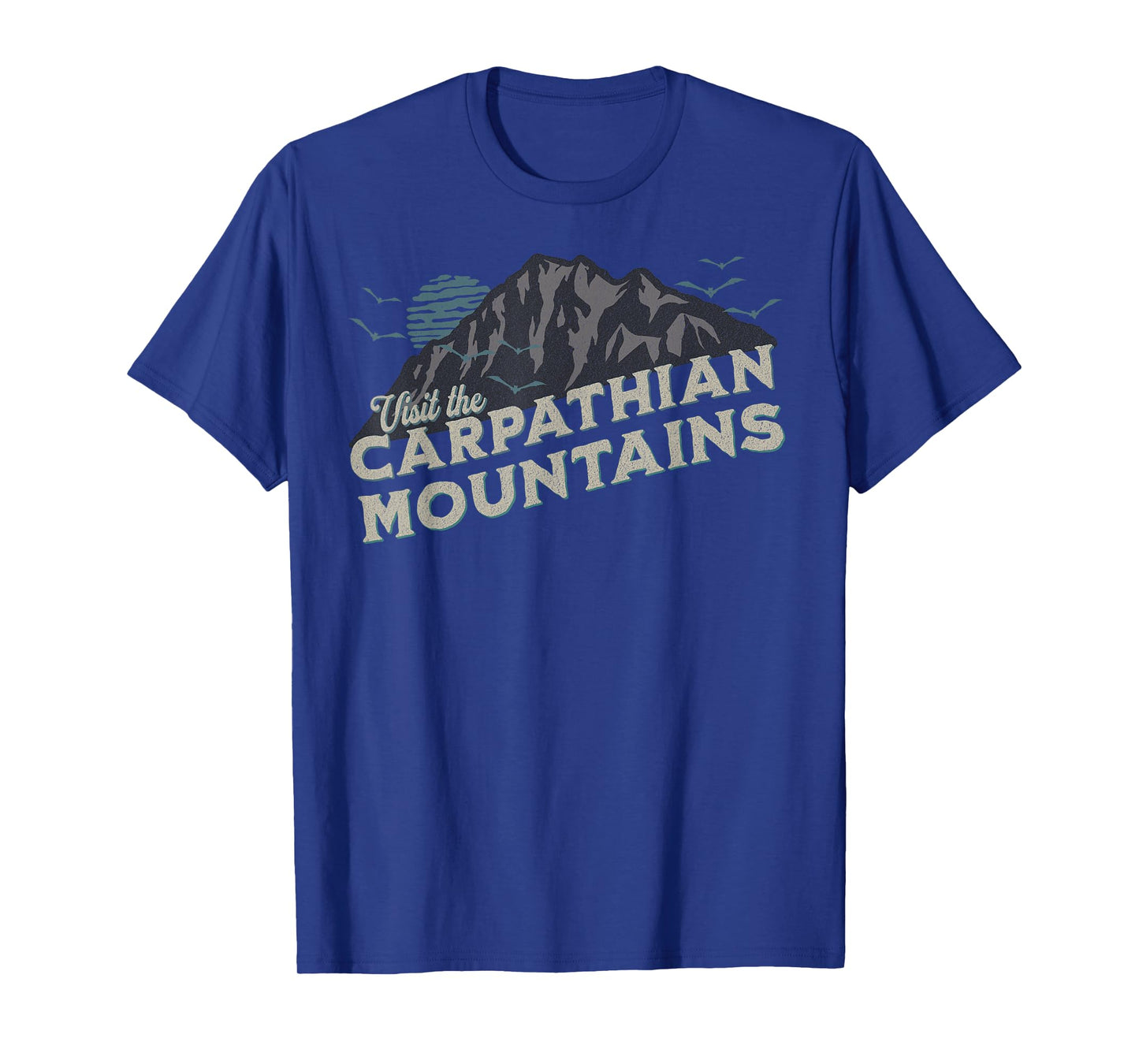 Visit the Carpatian Funny Vampire Camping T-Shirt