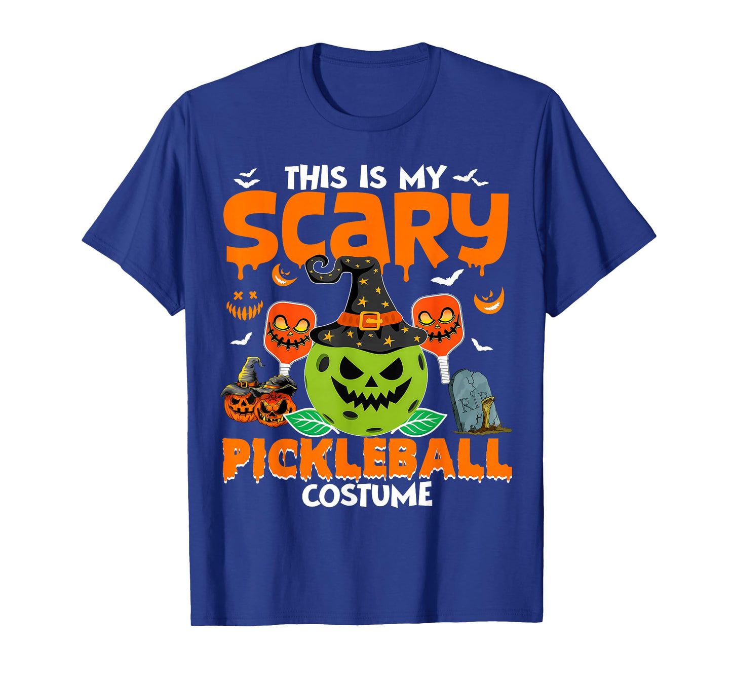 This is My Scary Pickleball Costume Pickleball Halloween T-Shirt