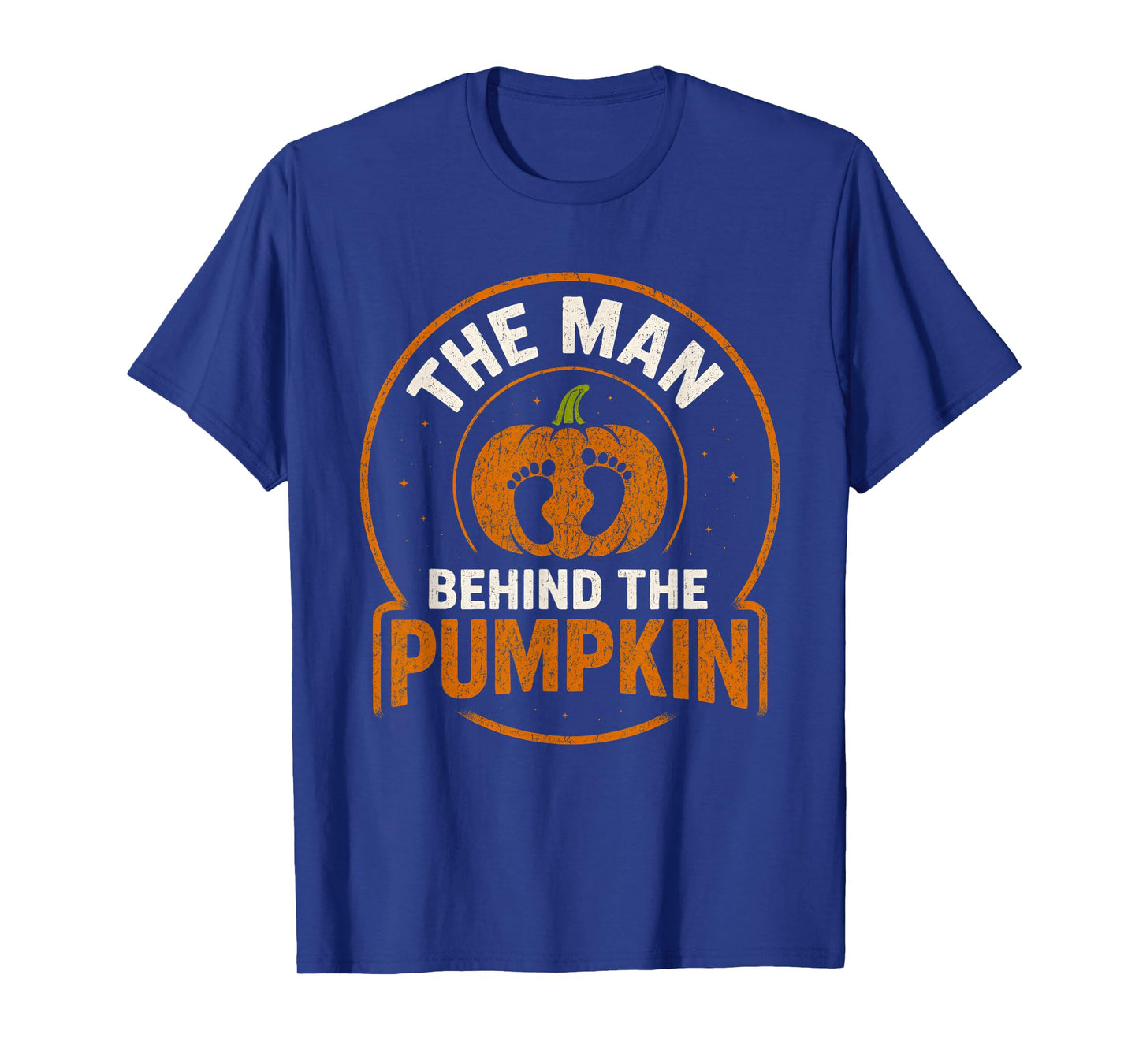 Pregnancy Announcement Dad Pumpkin Halloween Costume Funny T-Shirt