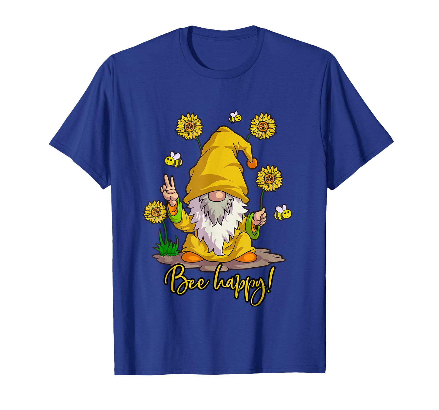 Sunflower Gnome Shirt Women Buffalo Plaid Girls Flower Lover T-Shirt