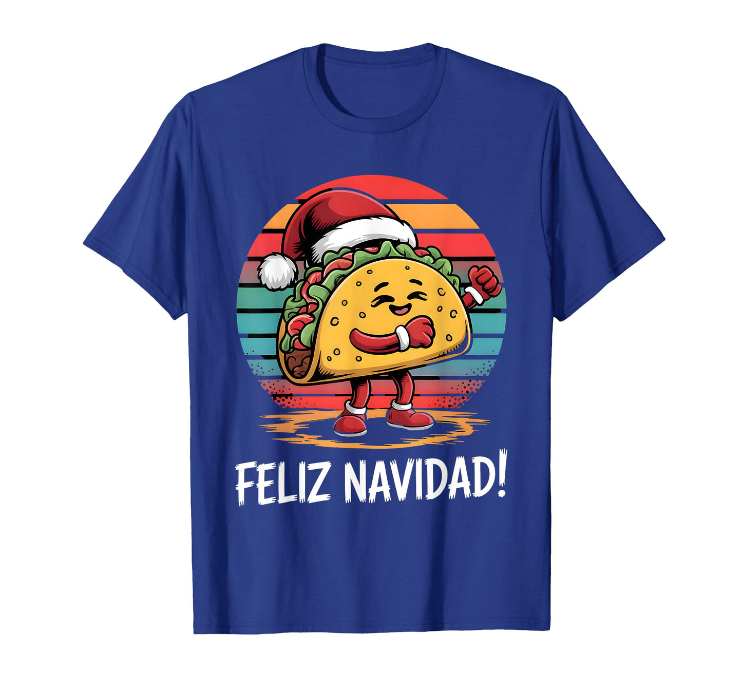 Funny Father Christmas Xmas Taco Joke Party Costume T-Shirt