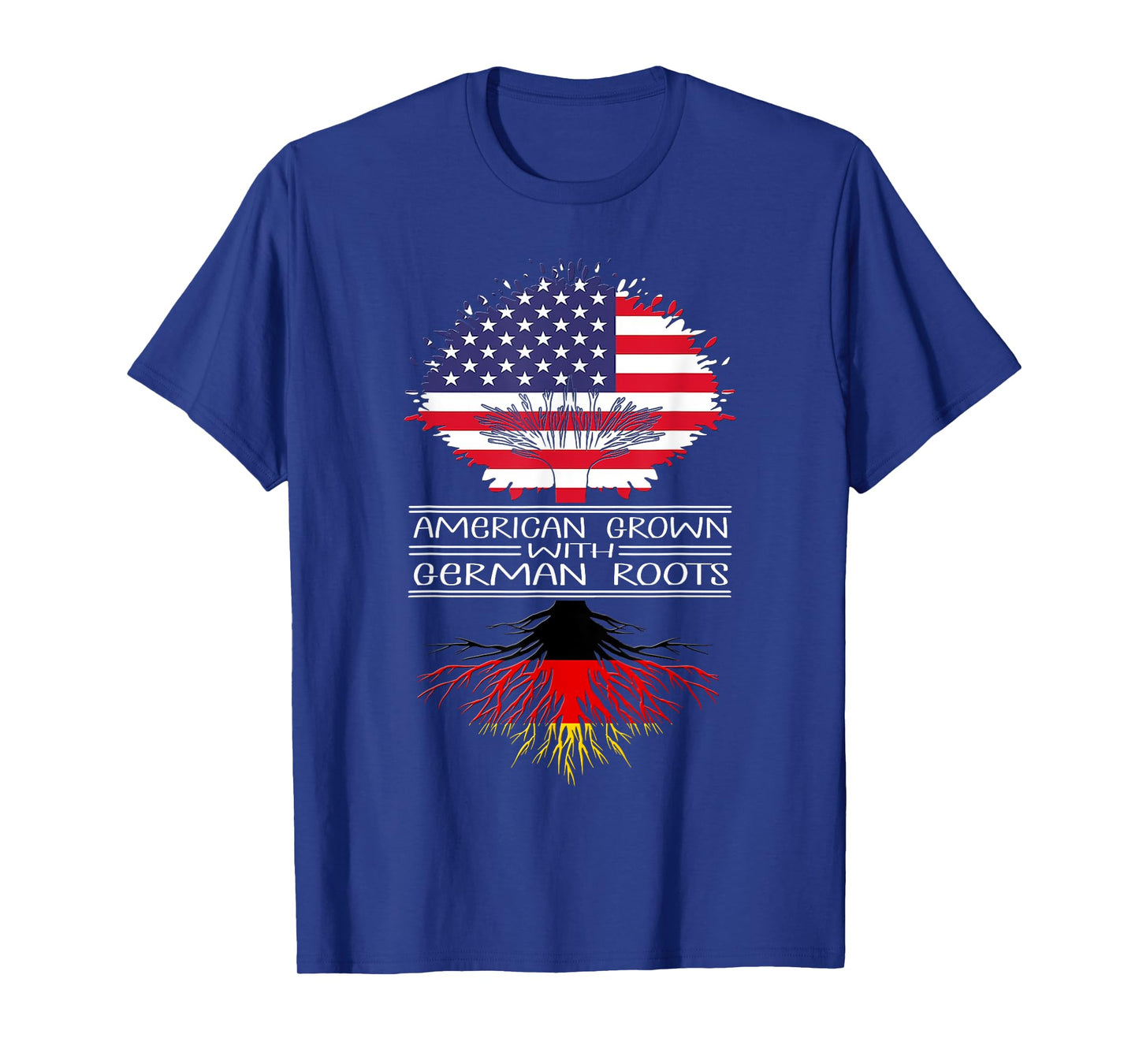 American Grown With German Roots Germany Us German American T-Shirt